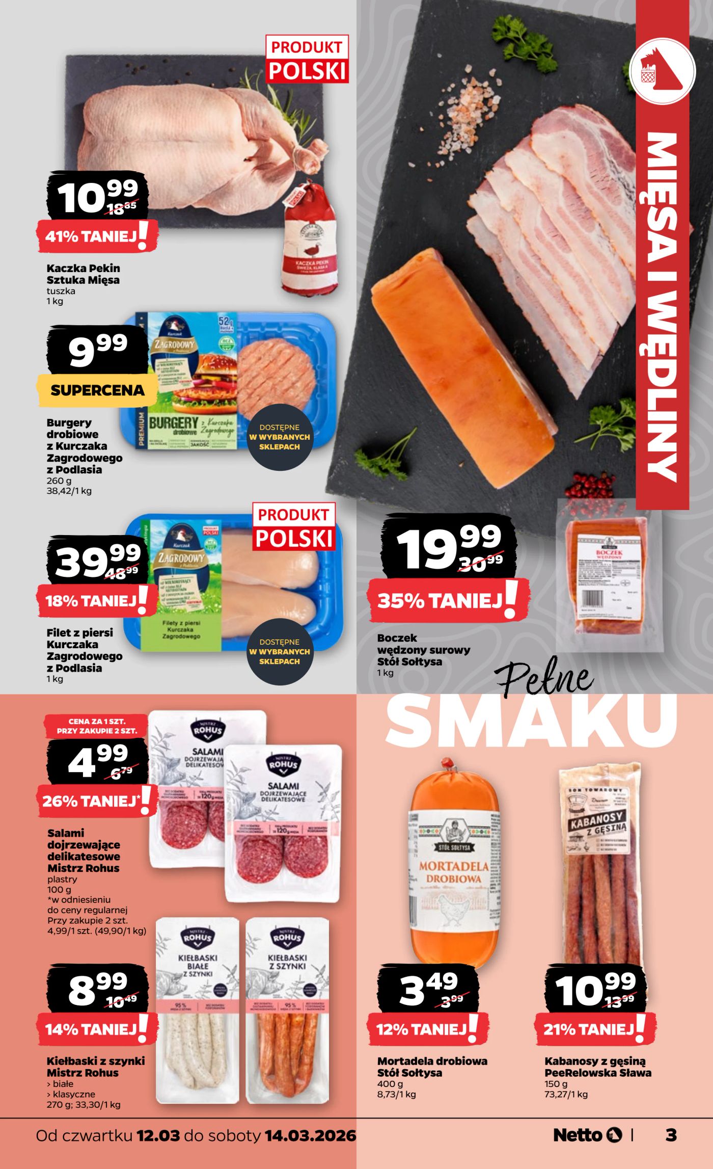netto - Gazetka Netto - Food - ważna od 12.03.2026 do 14.03.2026 - page: 3