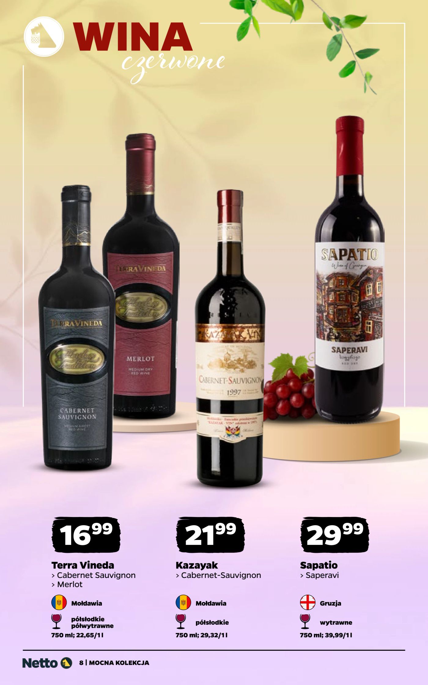 netto - Gazetka Netto - Wina - ważna od 16.03.2026 do 29.03.2026 - page: 8