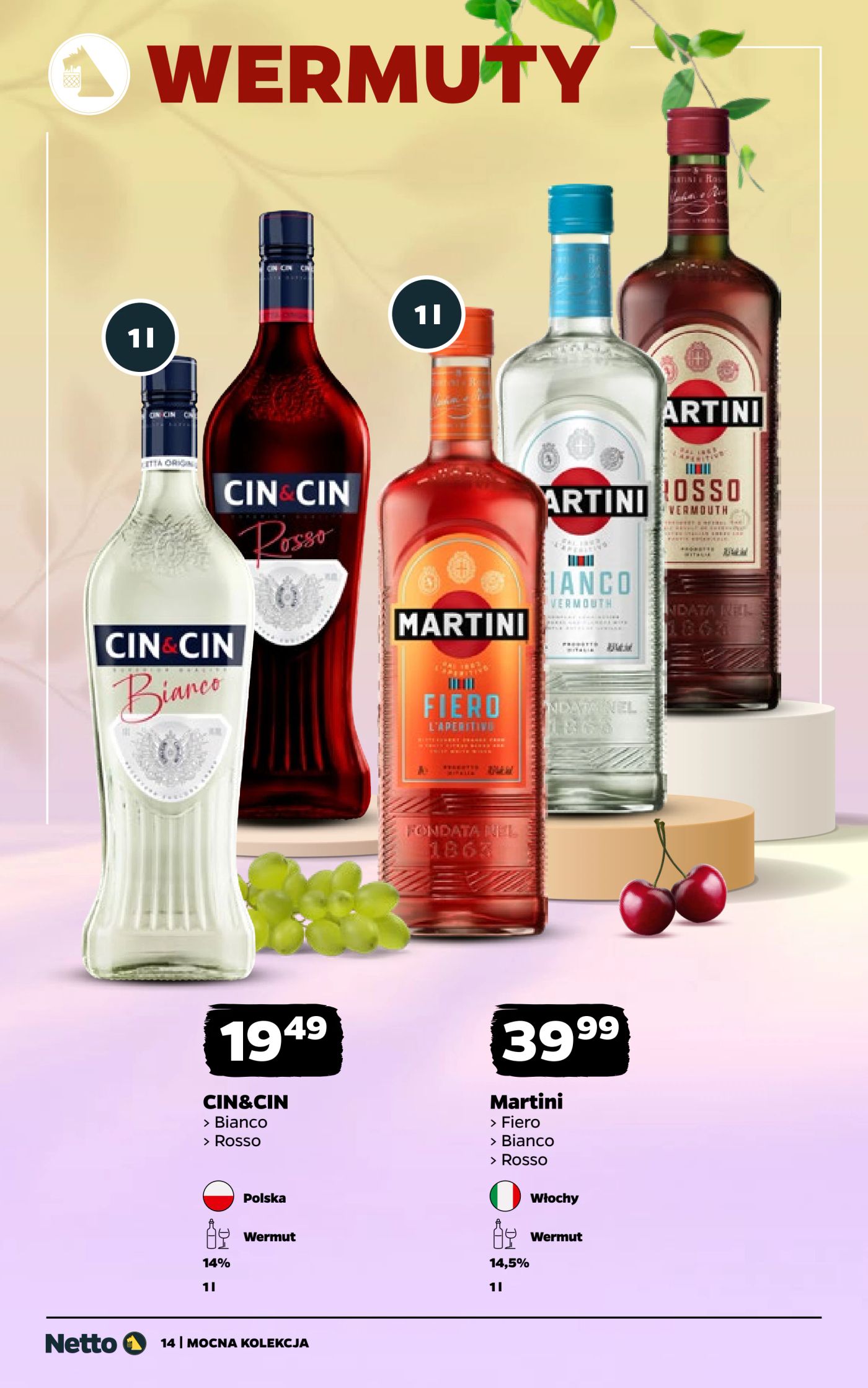 netto - Gazetka Netto - Wina - ważna od 16.03.2026 do 29.03.2026 - page: 14