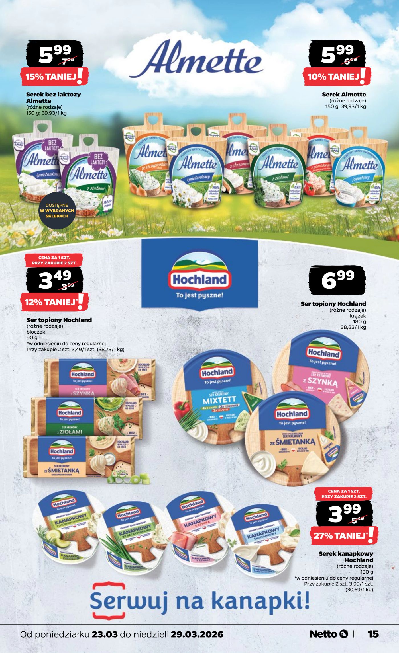 netto - Gazetka Netto - Food - ważna od 23.03.2026 do 29.03.2026 - page: 15