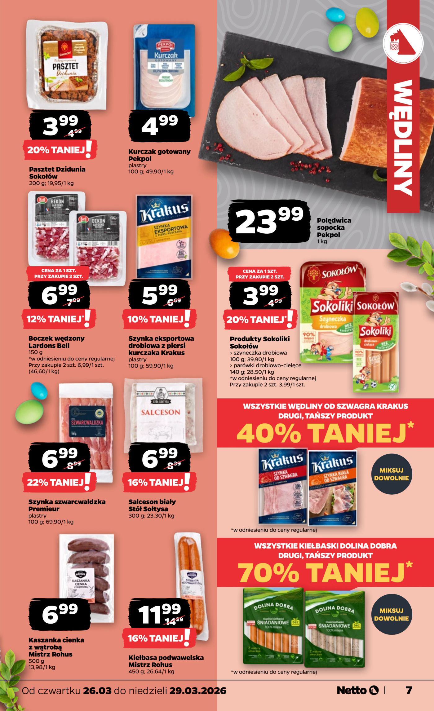 netto - Gazetka Netto - Food - ważna od 26.03.2026 do 29.03.2026 - page: 7
