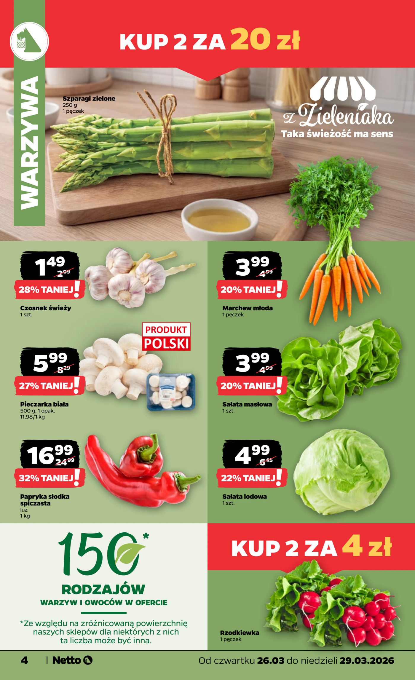 netto - Gazetka Netto - Food - ważna od 26.03.2026 do 29.03.2026 - page: 4