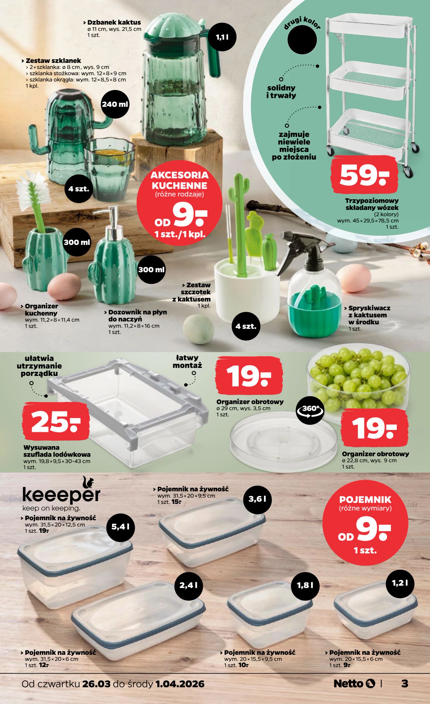 netto - Gazetka Netto - Non Food - ważna od 26.03.2026 do 01.04.2026 - page: 3
