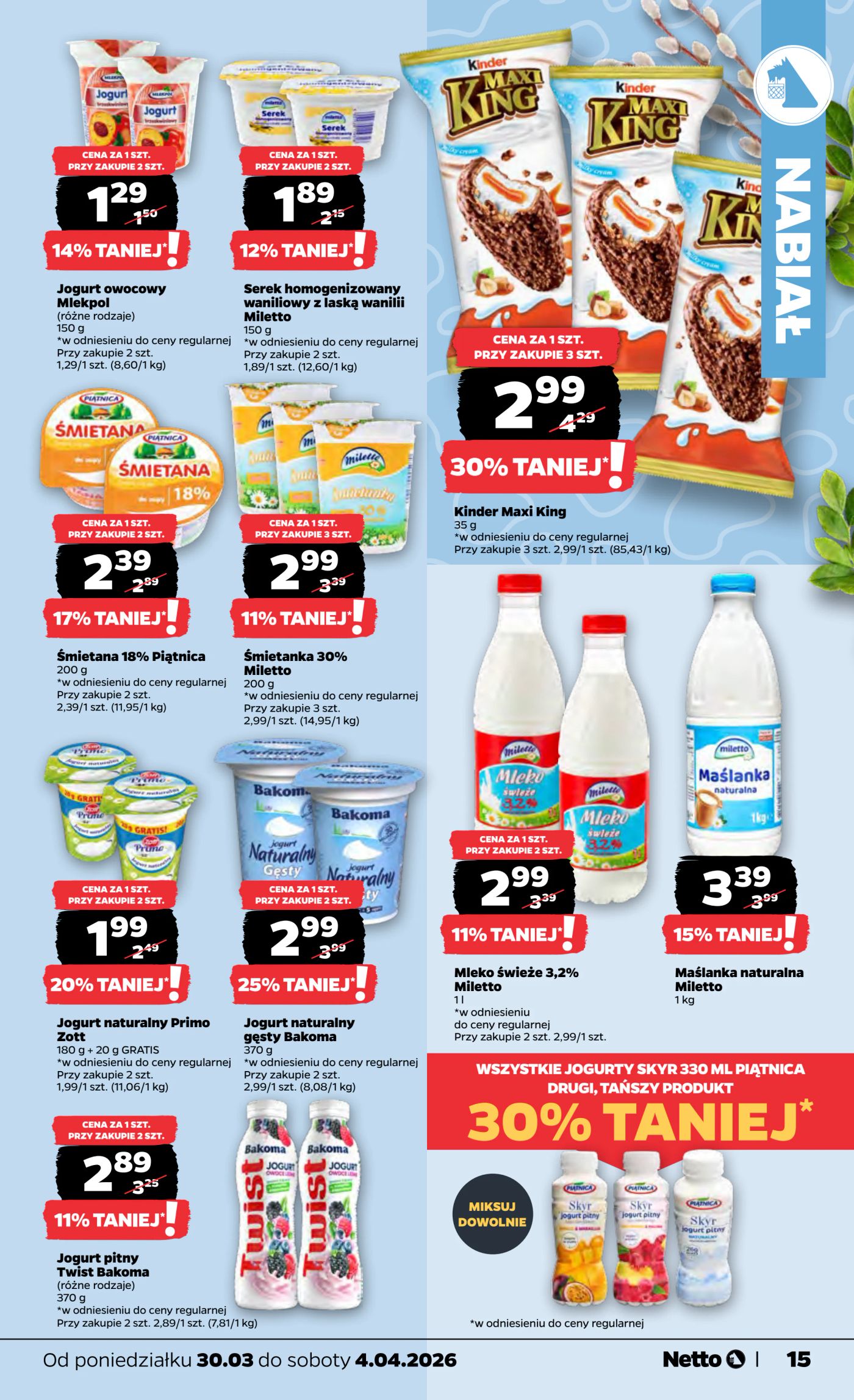netto - Gazetka Netto - Food - ważna od 30.03.2026 do 04.04.2026 - page: 15