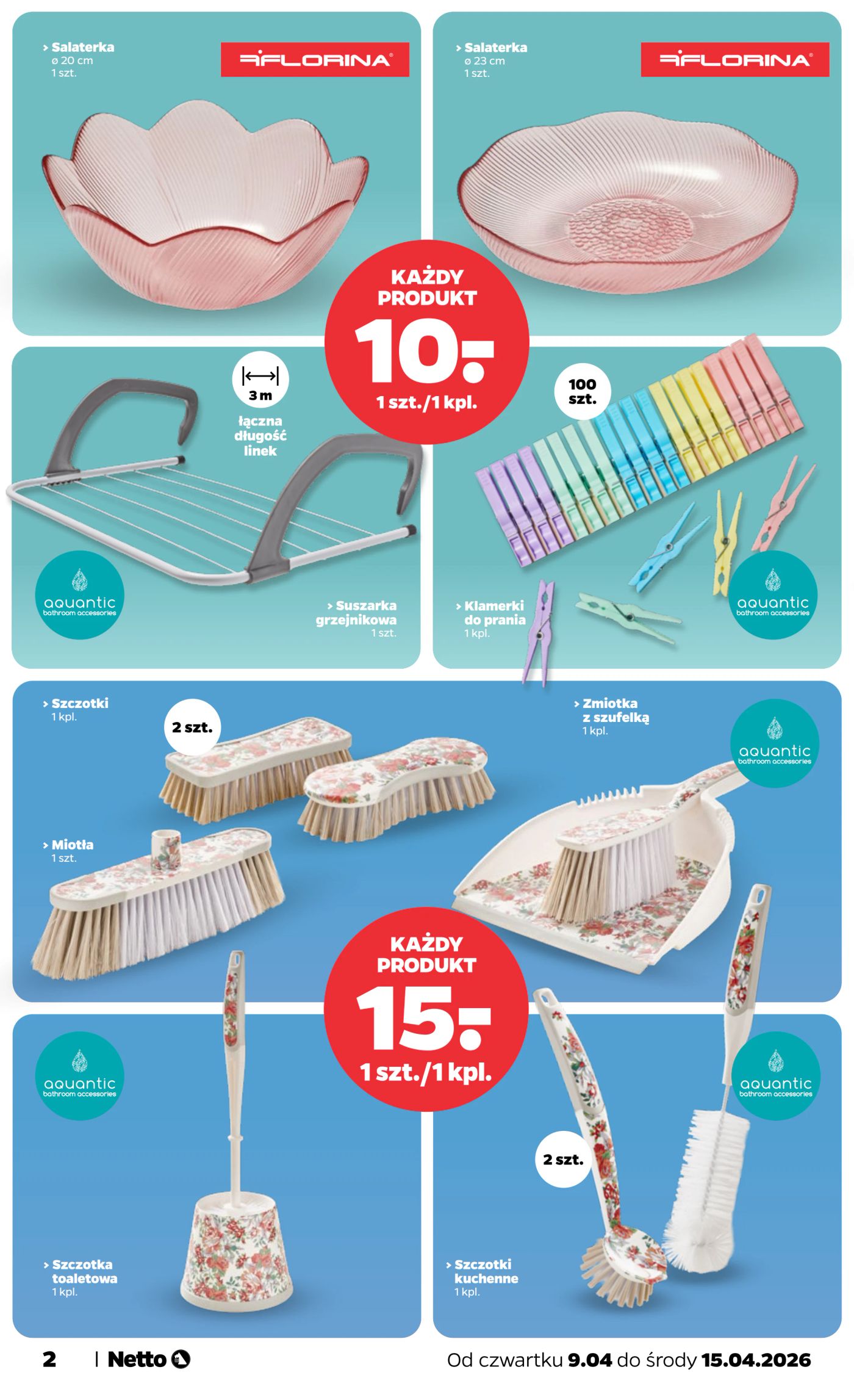 netto - Nowa gazetka Netto - Non Food ważna od 09.04.2026 do 15.04.2026 - page: 2