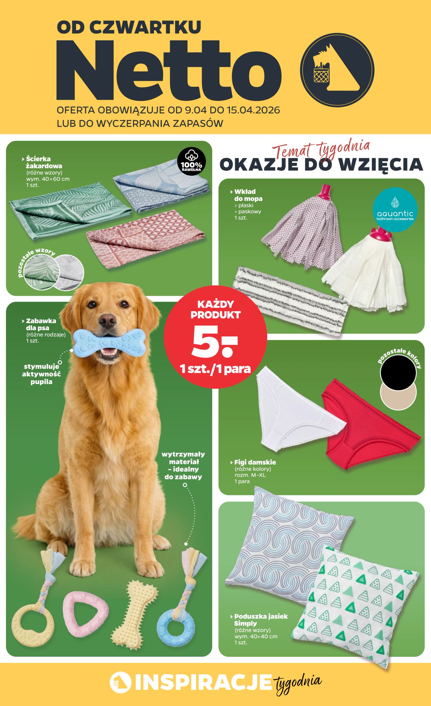 netto - Nowa gazetka Netto - Non Food ważna od 09.04.2026 do 15.04.2026