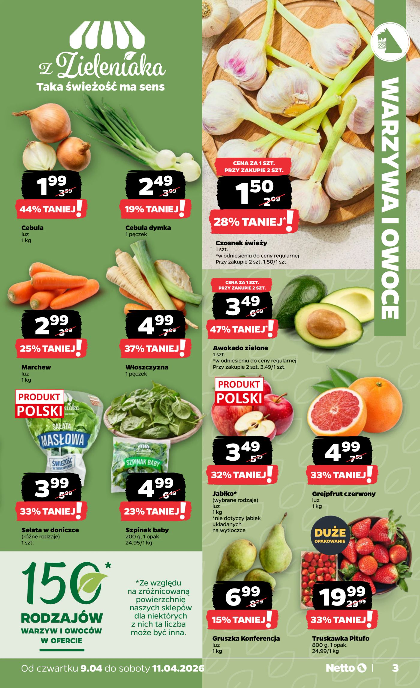 netto - Nowa gazetka Netto ważna od 09.04.2026 do 11.04.2026 - page: 3