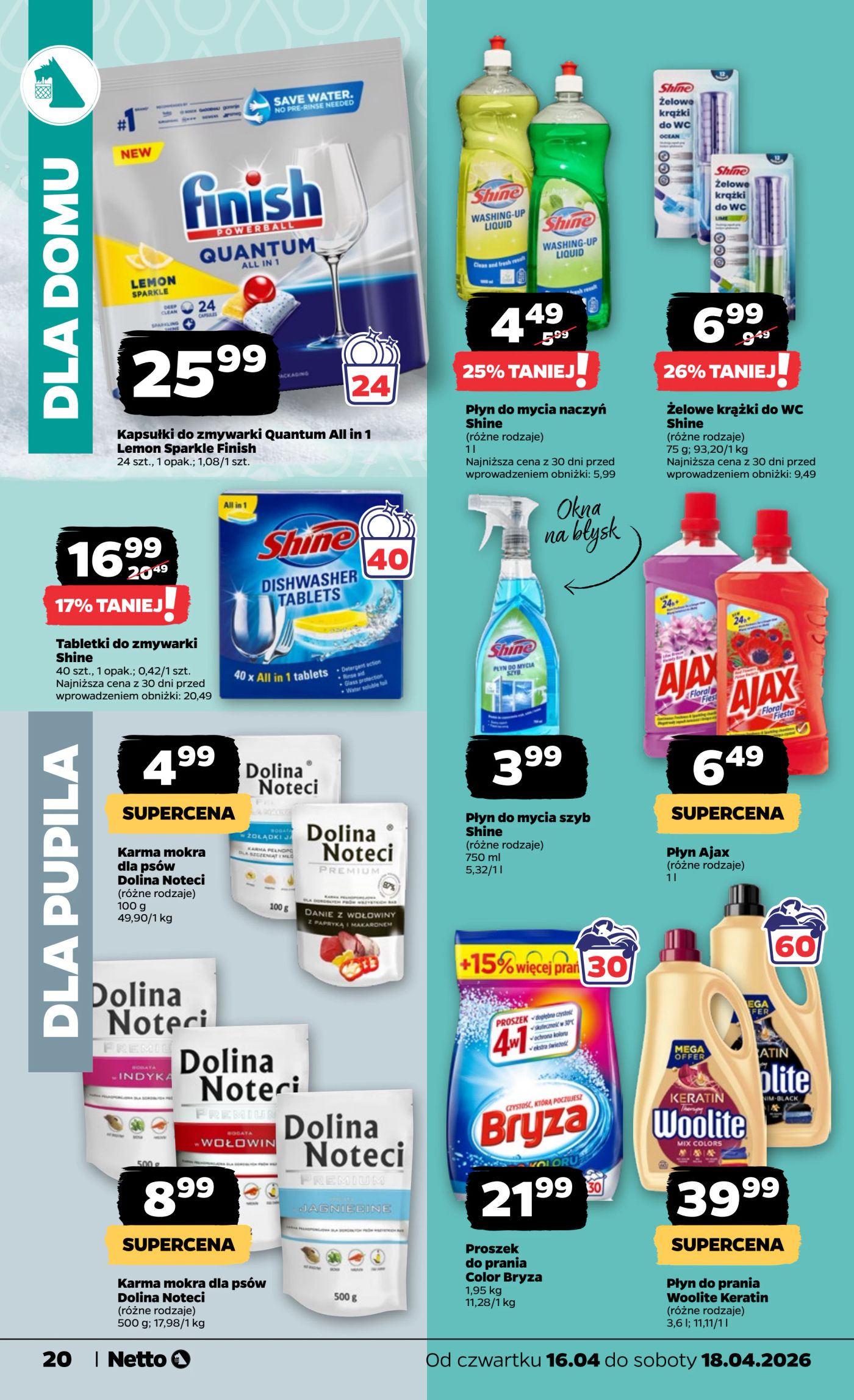 netto - Nowa gazetka Netto - Food ważna od 16.04.2026 do 18.04.2026 - page: 20
