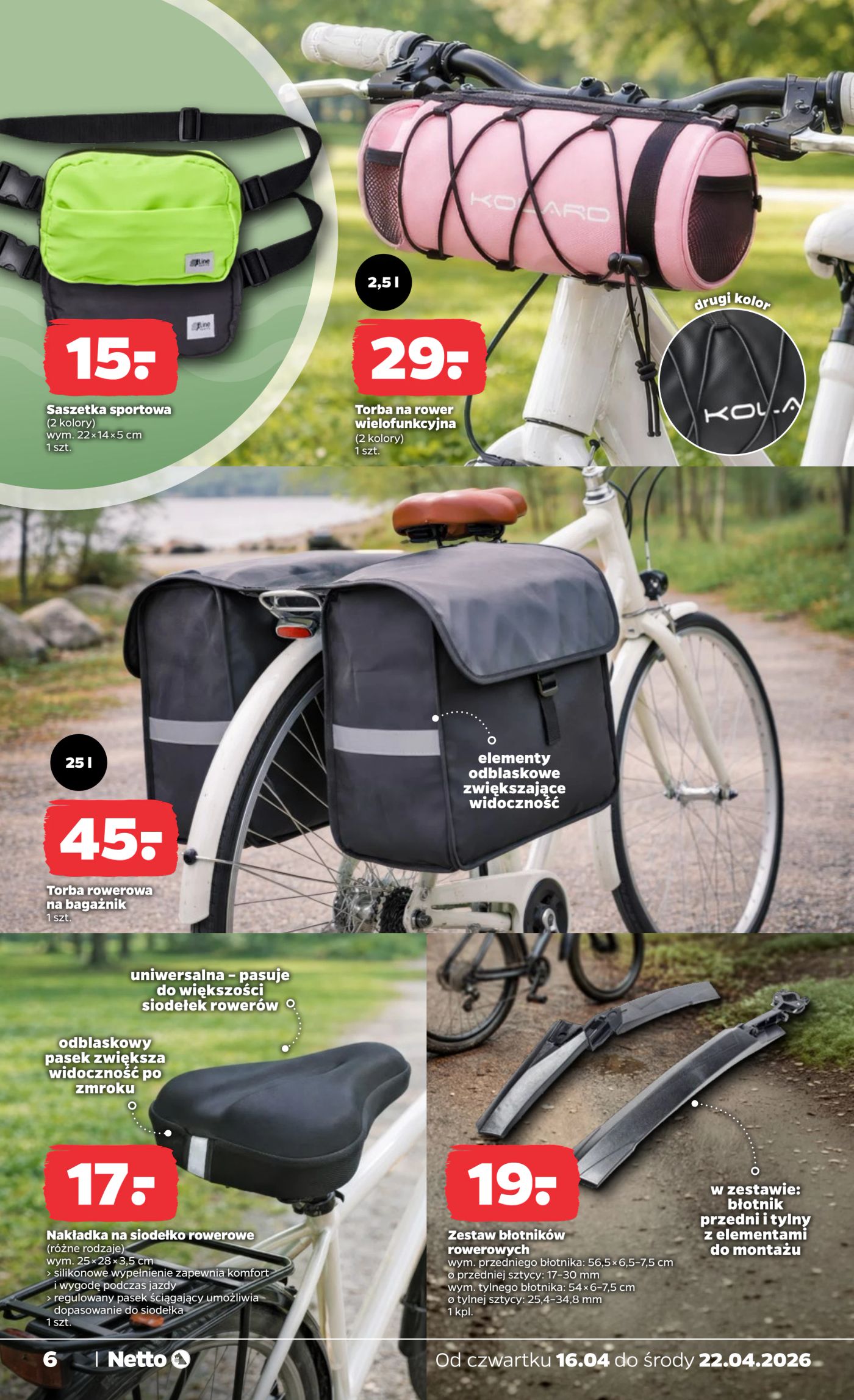 netto - Nowa gazetka Netto - Non Food ważna od 16.04.2026 do 22.04.2026 - page: 6