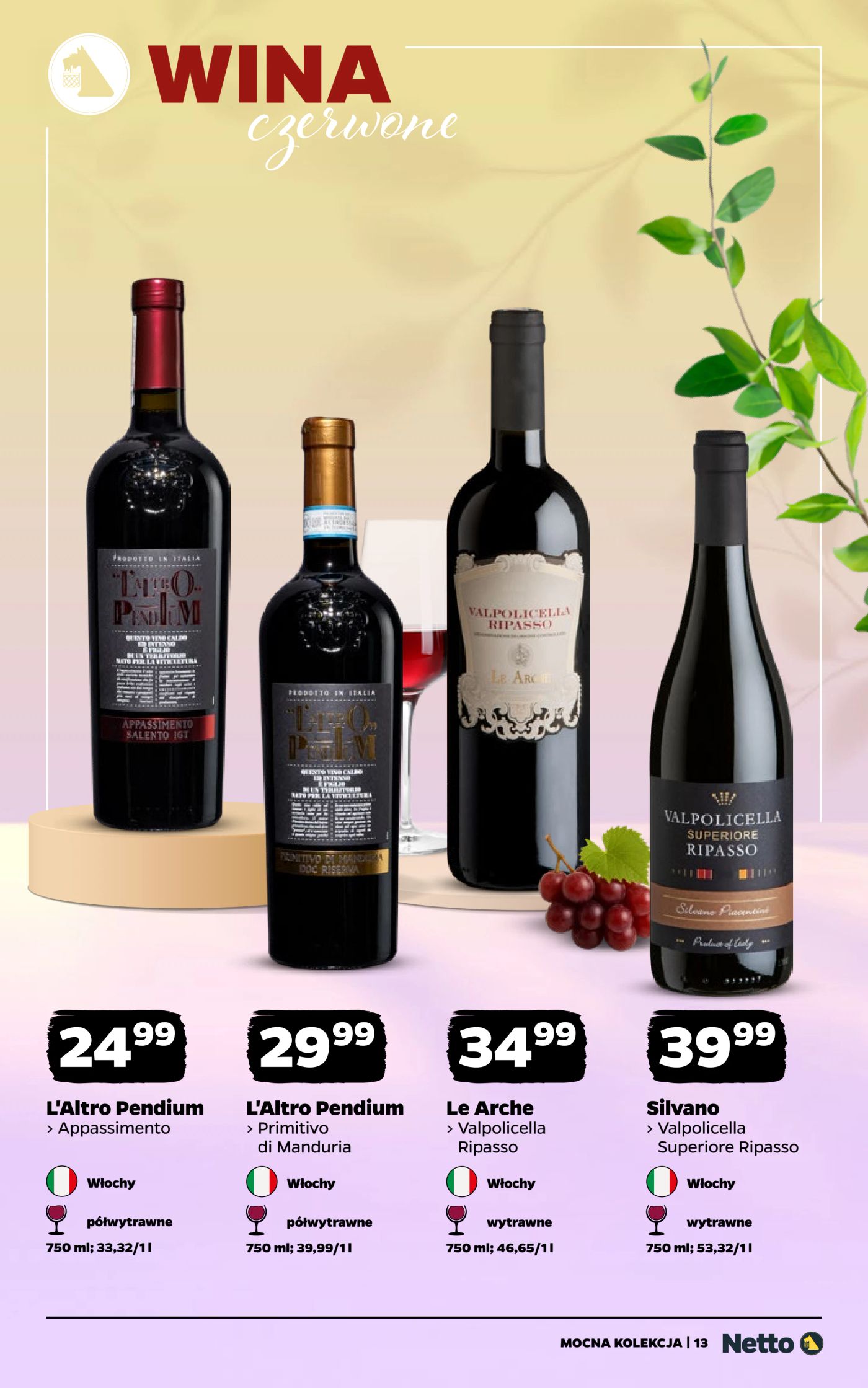 netto - Aktualna gazetka Netto - Wina ważna od 13.04.2026 do 26.04.2026 - page: 13