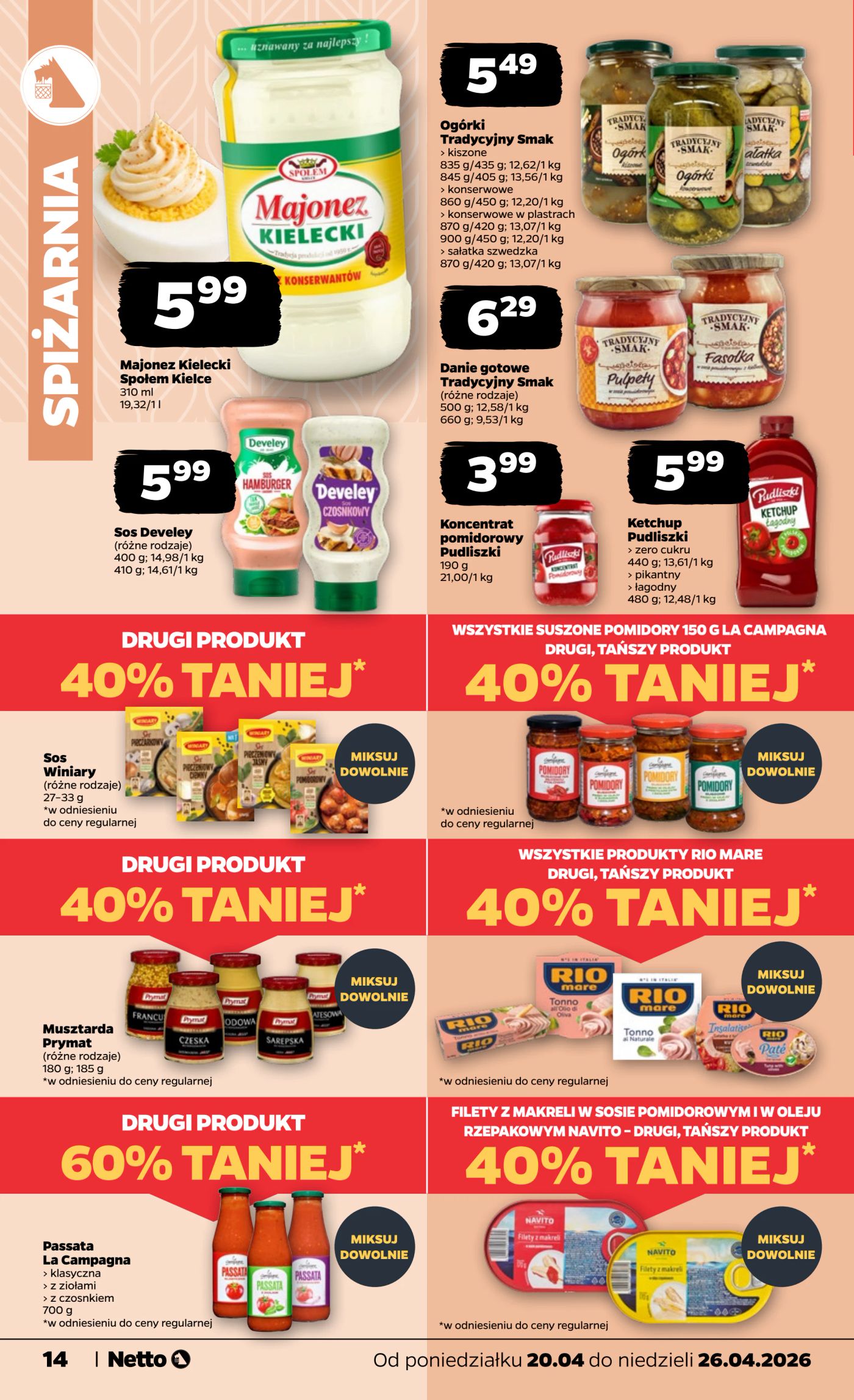 netto - Nowa gazetka Netto ważna od 20.04.2026 do 26.04.2026 - page: 14