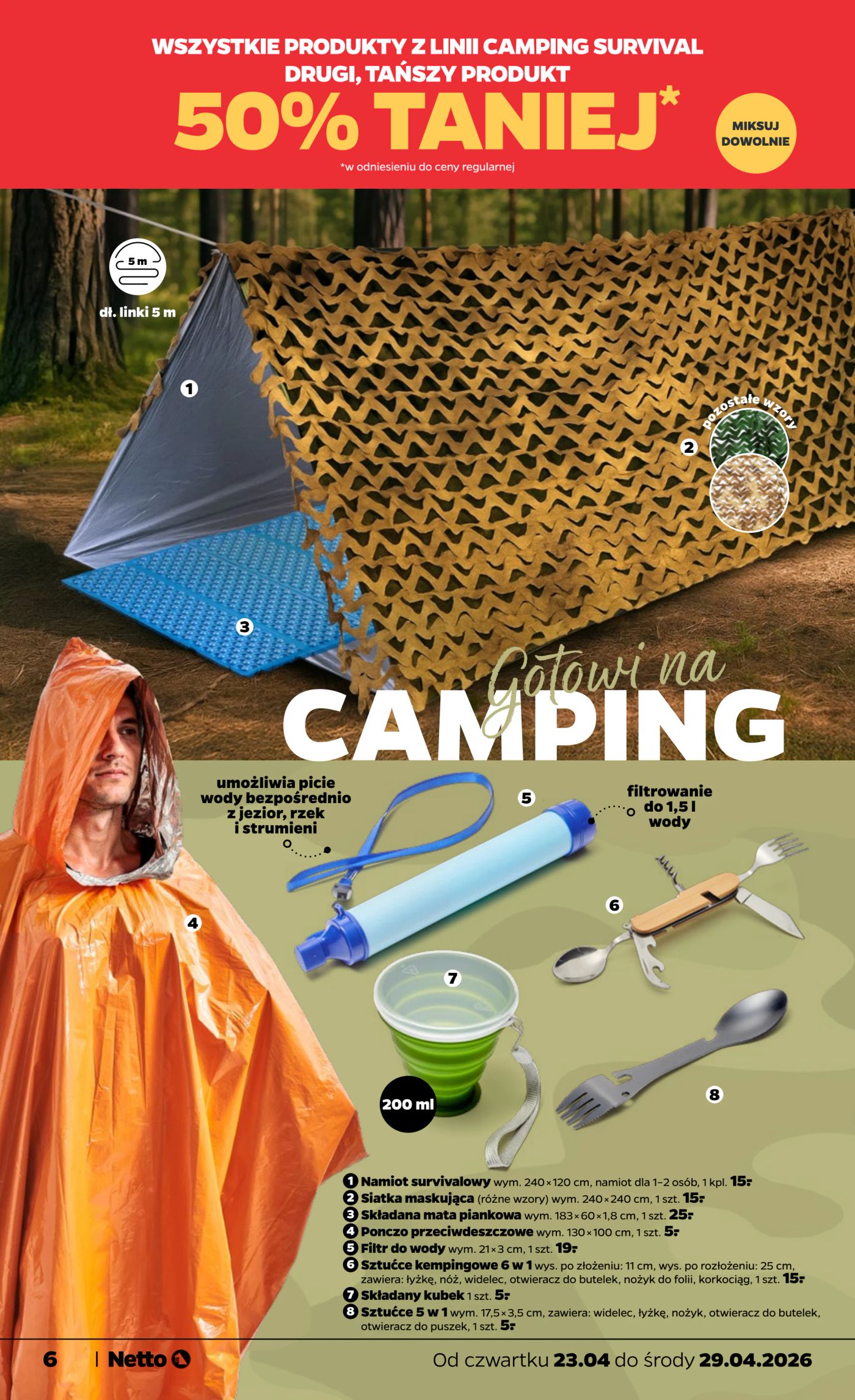 netto - Nowa gazetka Netto - Non Food ważna od 23.04.2026 do 29.04.2026 - page: 6