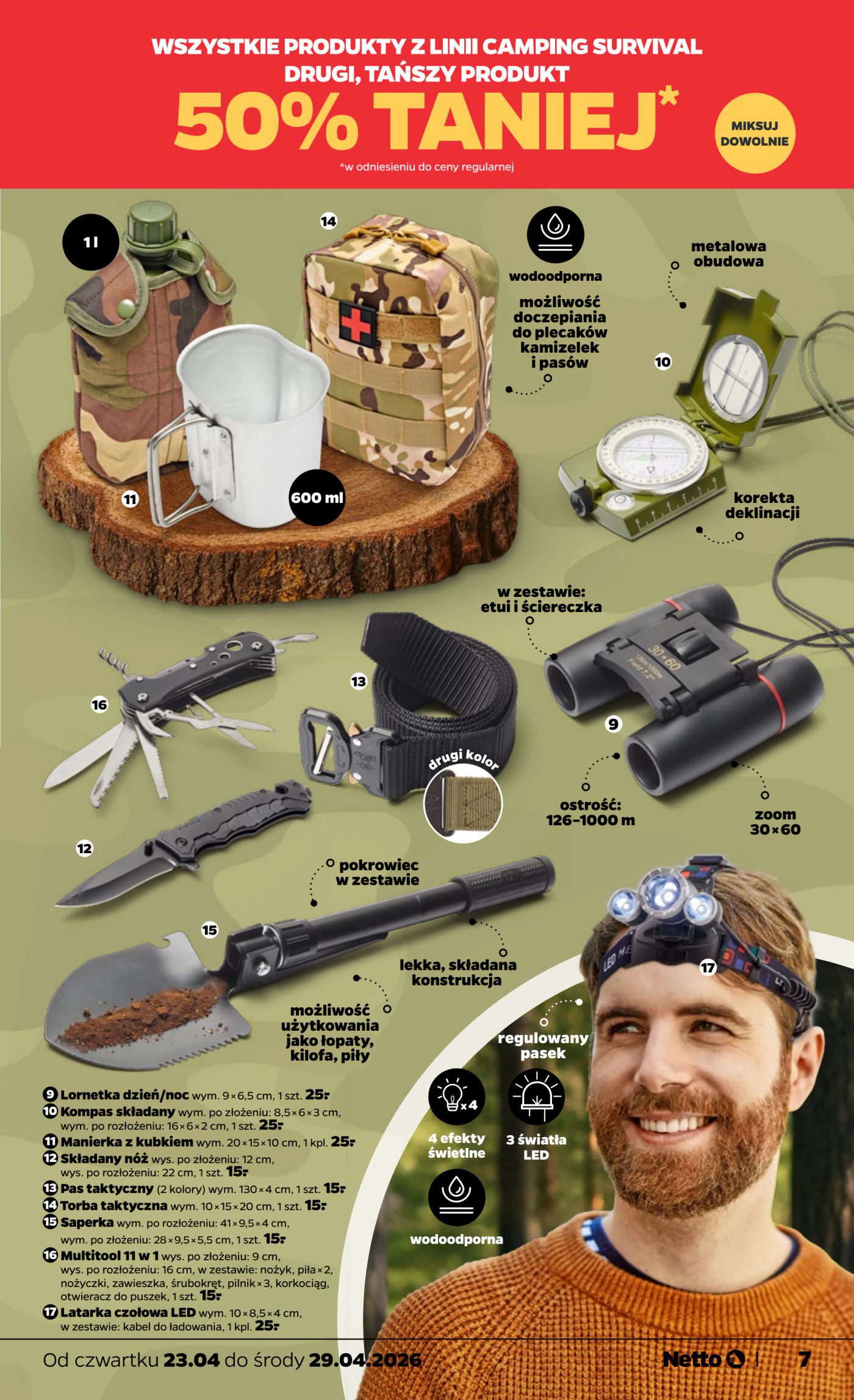 netto - Nowa gazetka Netto - Non Food ważna od 23.04.2026 do 29.04.2026 - page: 7