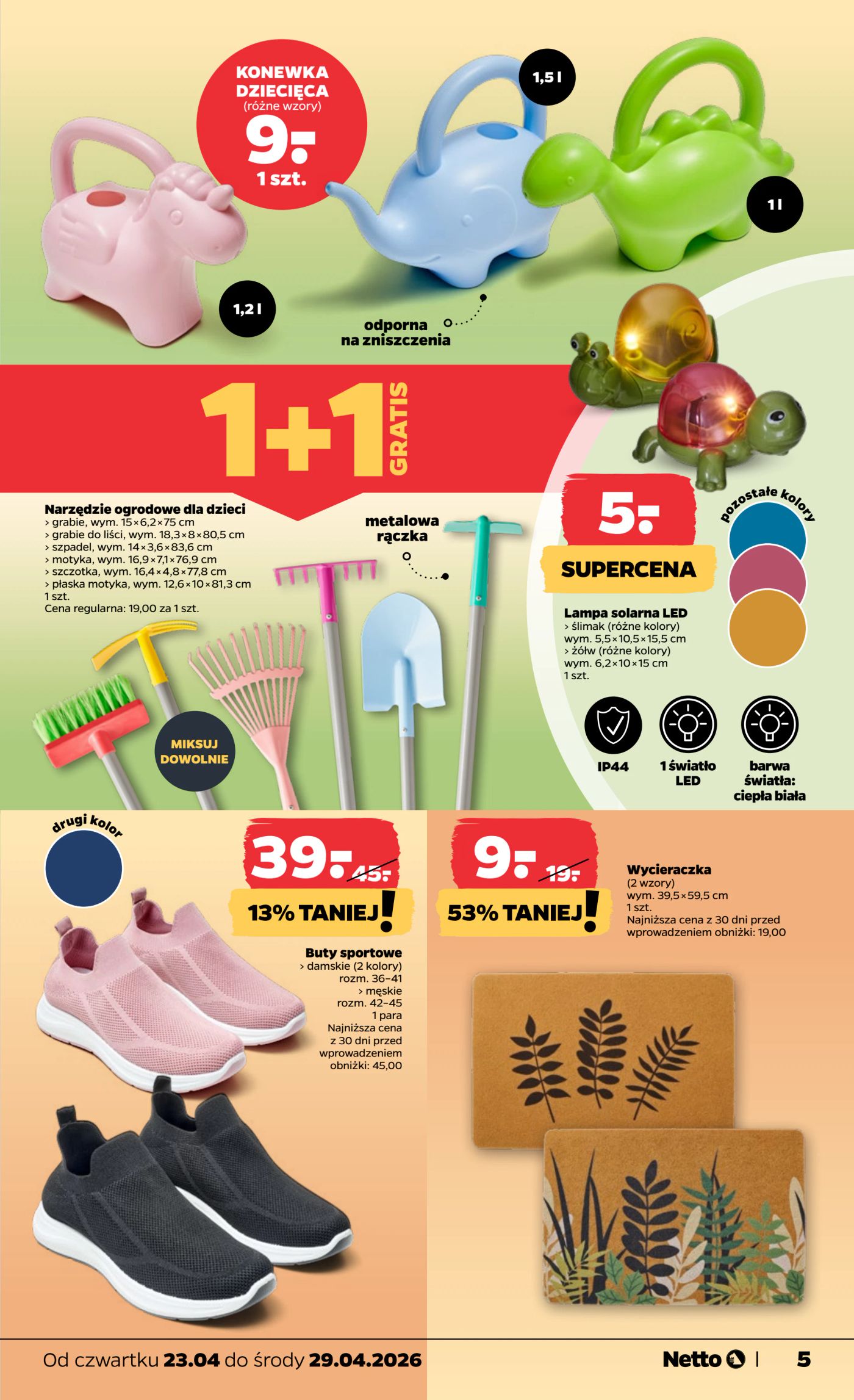 netto - Nowa gazetka Netto - Non Food ważna od 23.04.2026 do 29.04.2026 - page: 5