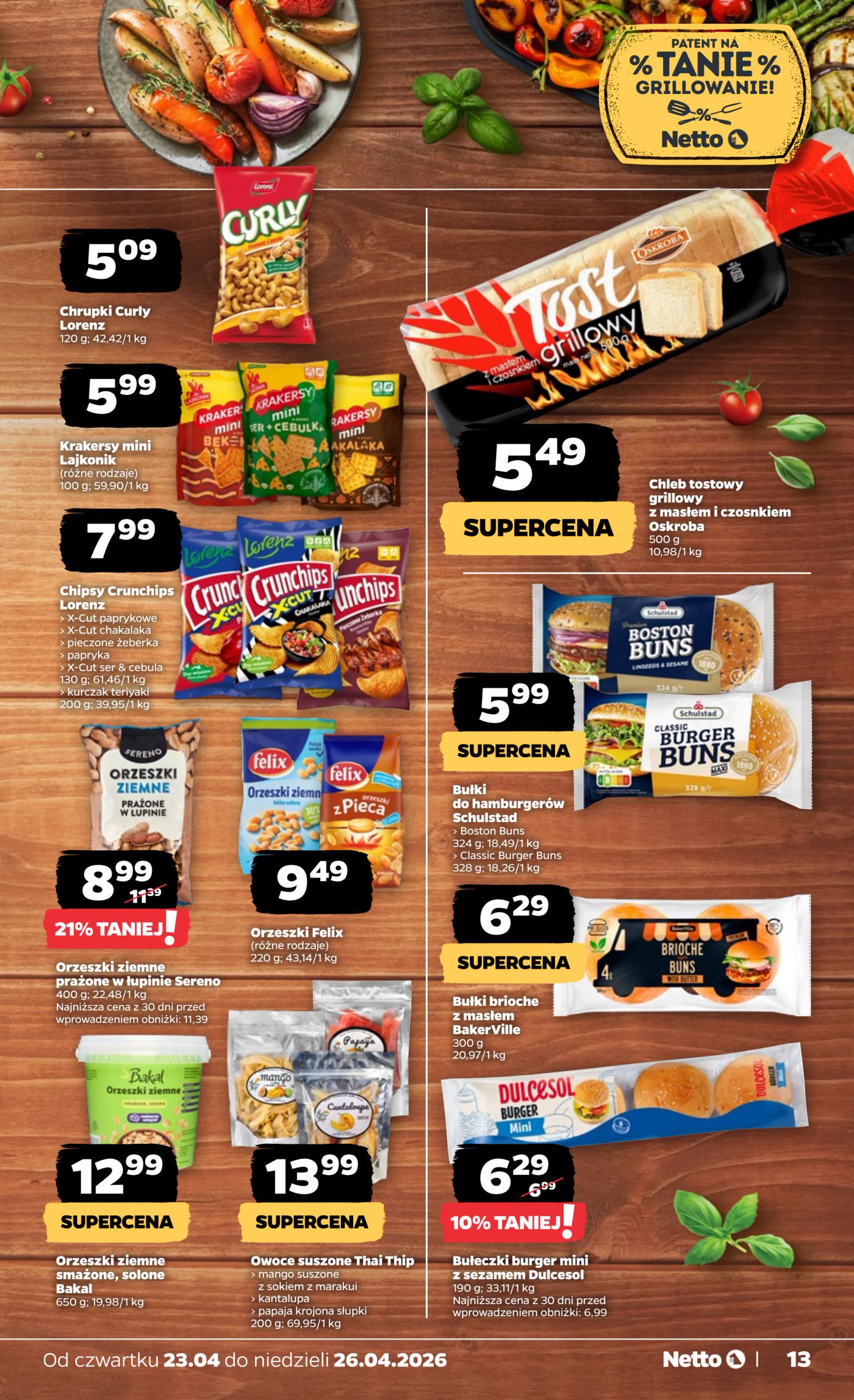 netto - Nowa gazetka Netto - Food ważna od 23.04.2026 do 26.04.2026 - page: 13