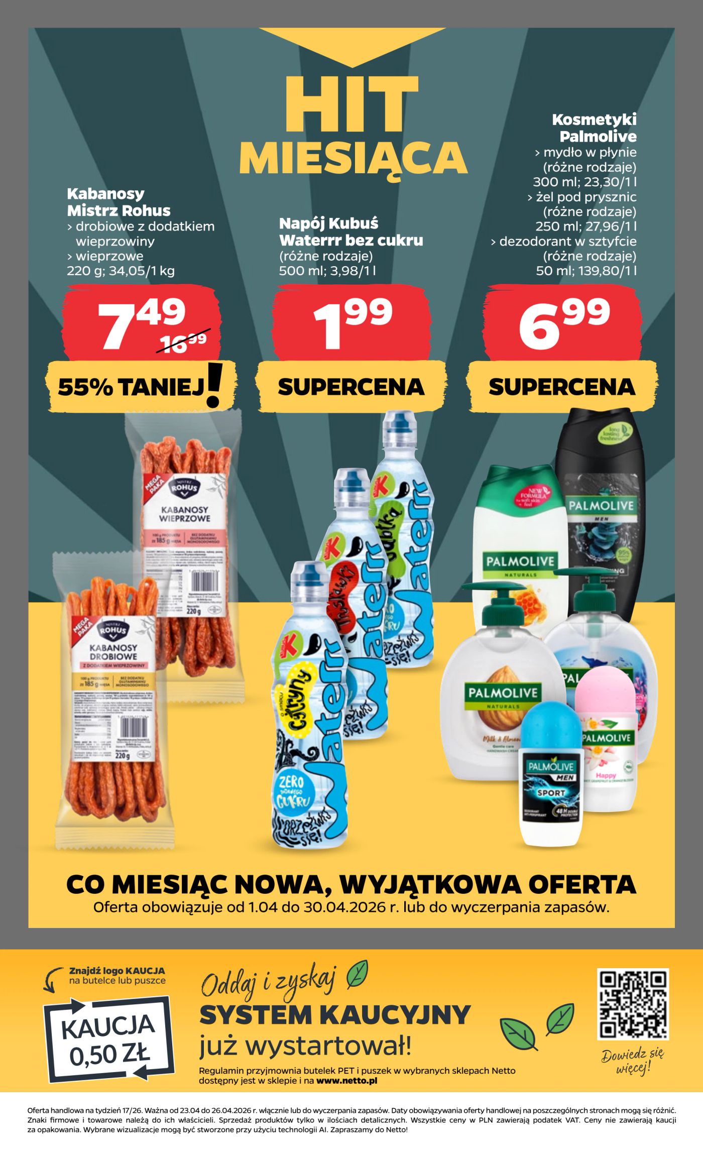 netto - Nowa gazetka Netto - Food ważna od 23.04.2026 do 26.04.2026 - page: 21