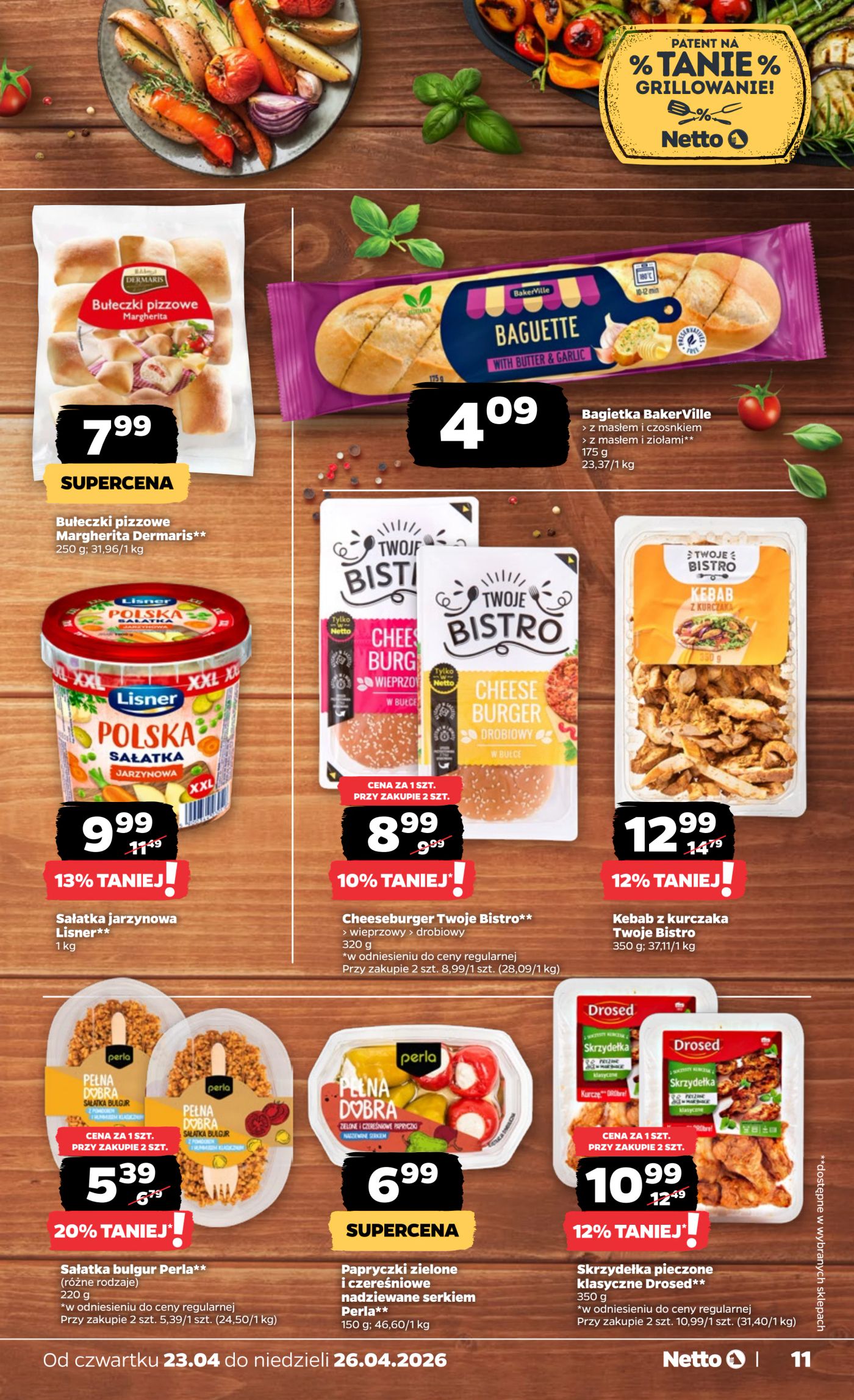 netto - Nowa gazetka Netto - Food ważna od 23.04.2026 do 26.04.2026 - page: 11