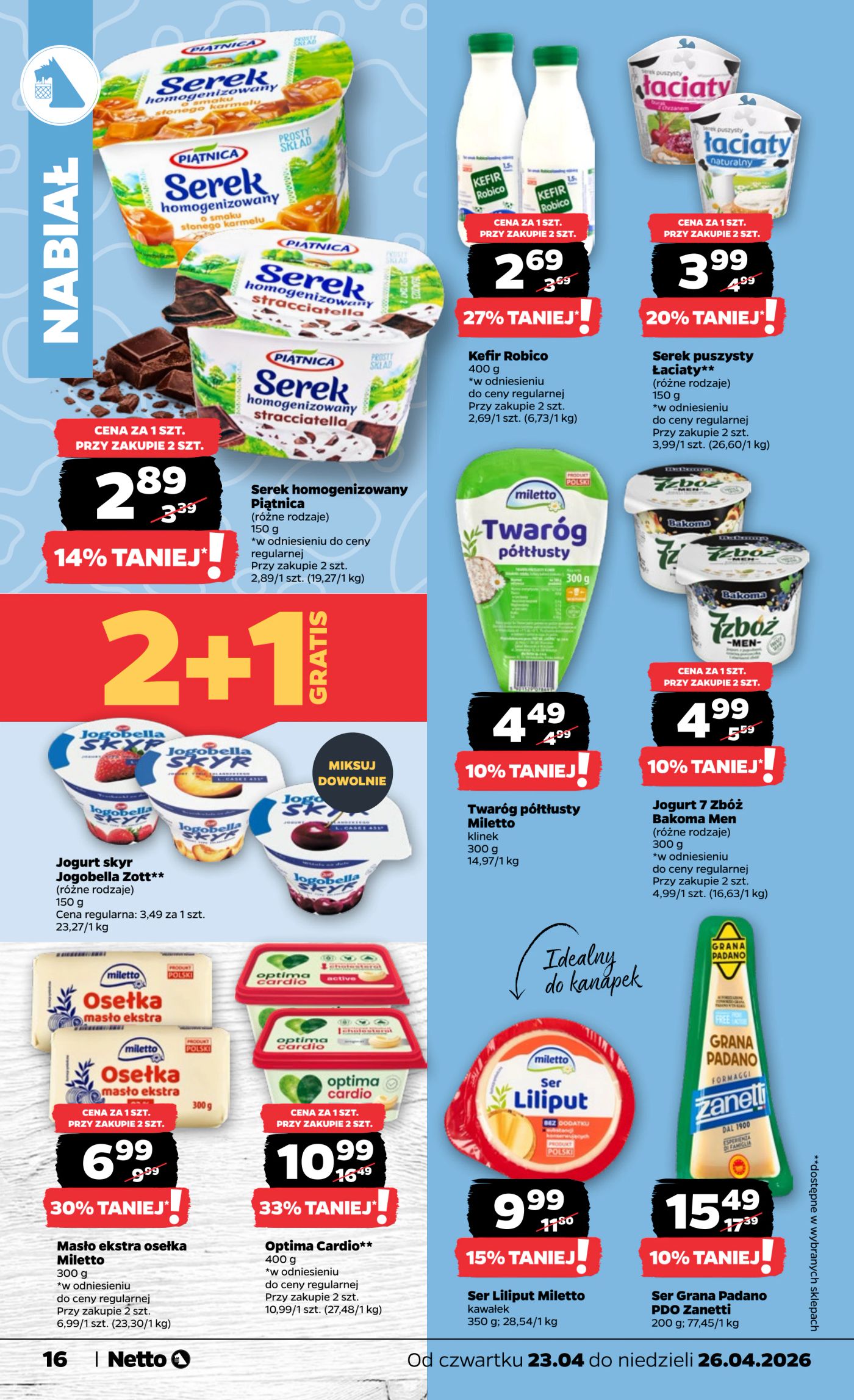 netto - Nowa gazetka Netto - Food ważna od 23.04.2026 do 26.04.2026 - page: 16