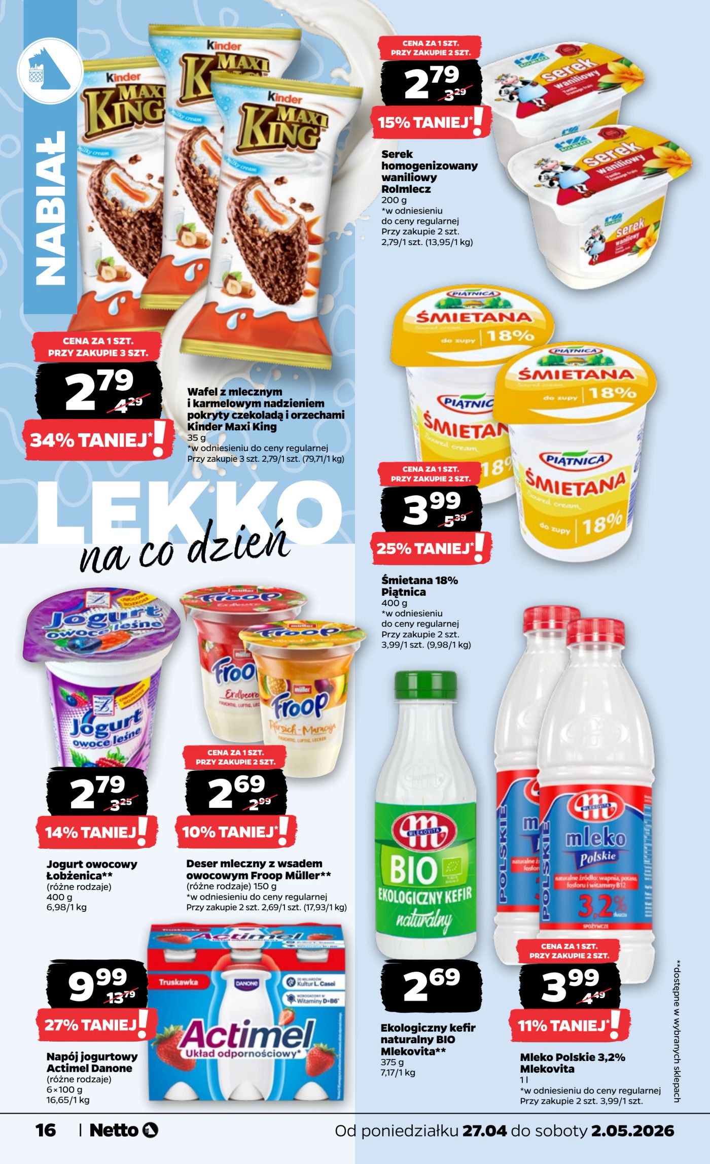netto - Nowa gazetka Netto ważna od 27.04.2026 do 02.05.2026 - page: 16