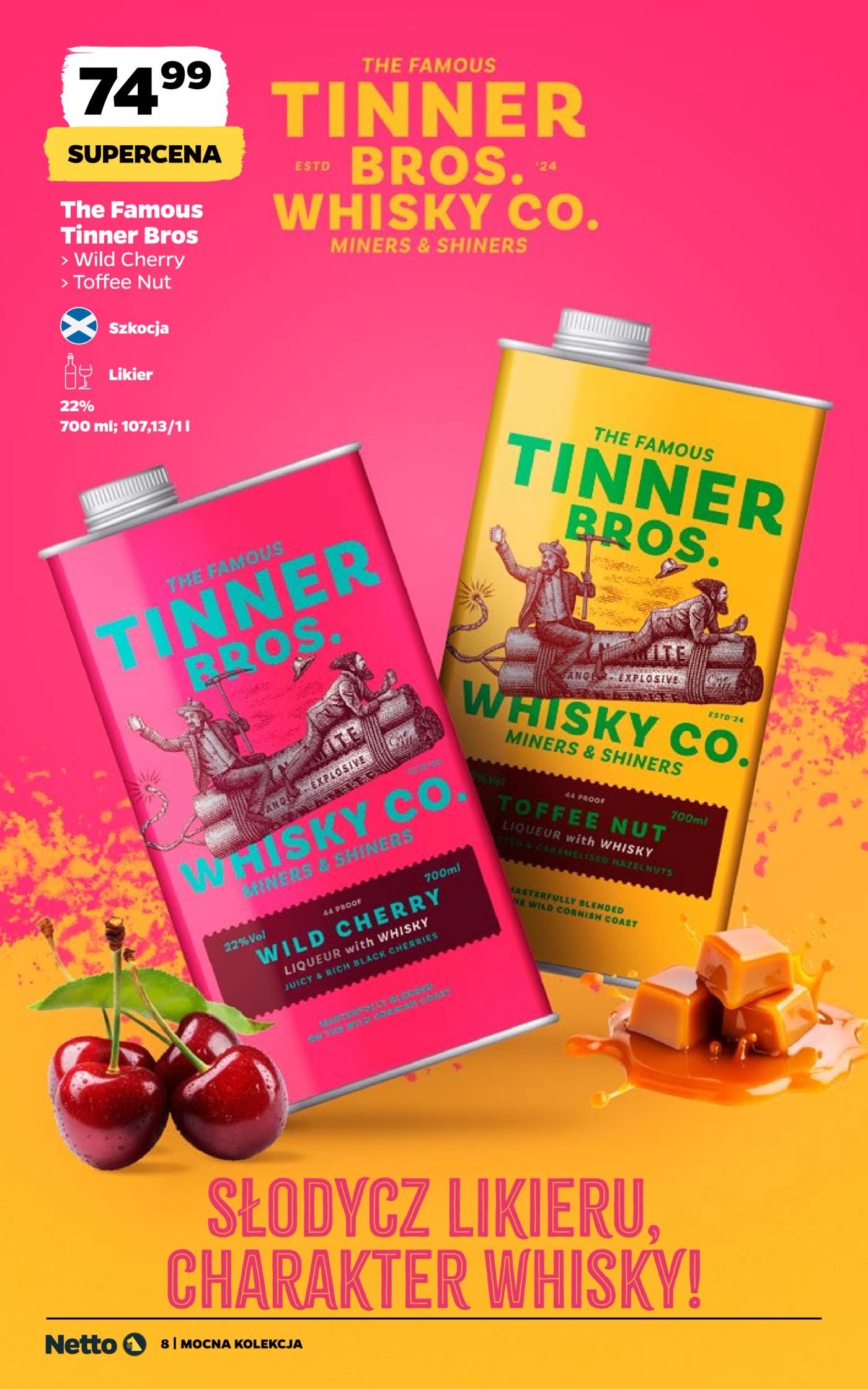 netto - Aktualna gazetka Netto - Mocne alkohole ważna od 27.04.2026 do 09.05.2026 - page: 8