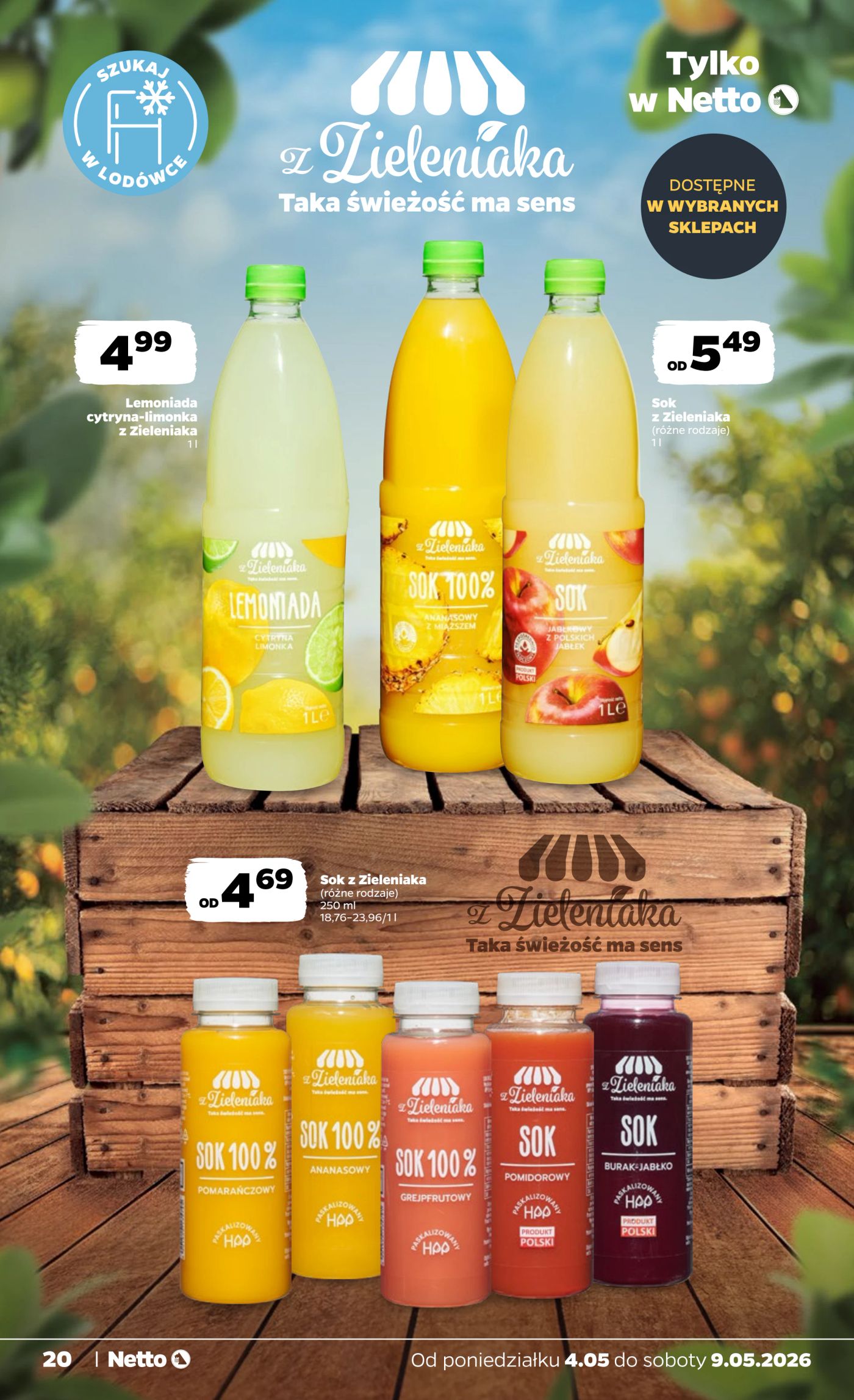 netto - Nowa gazetka Netto - Food ważna od 04.05.2026 do 09.05.2026 - page: 20