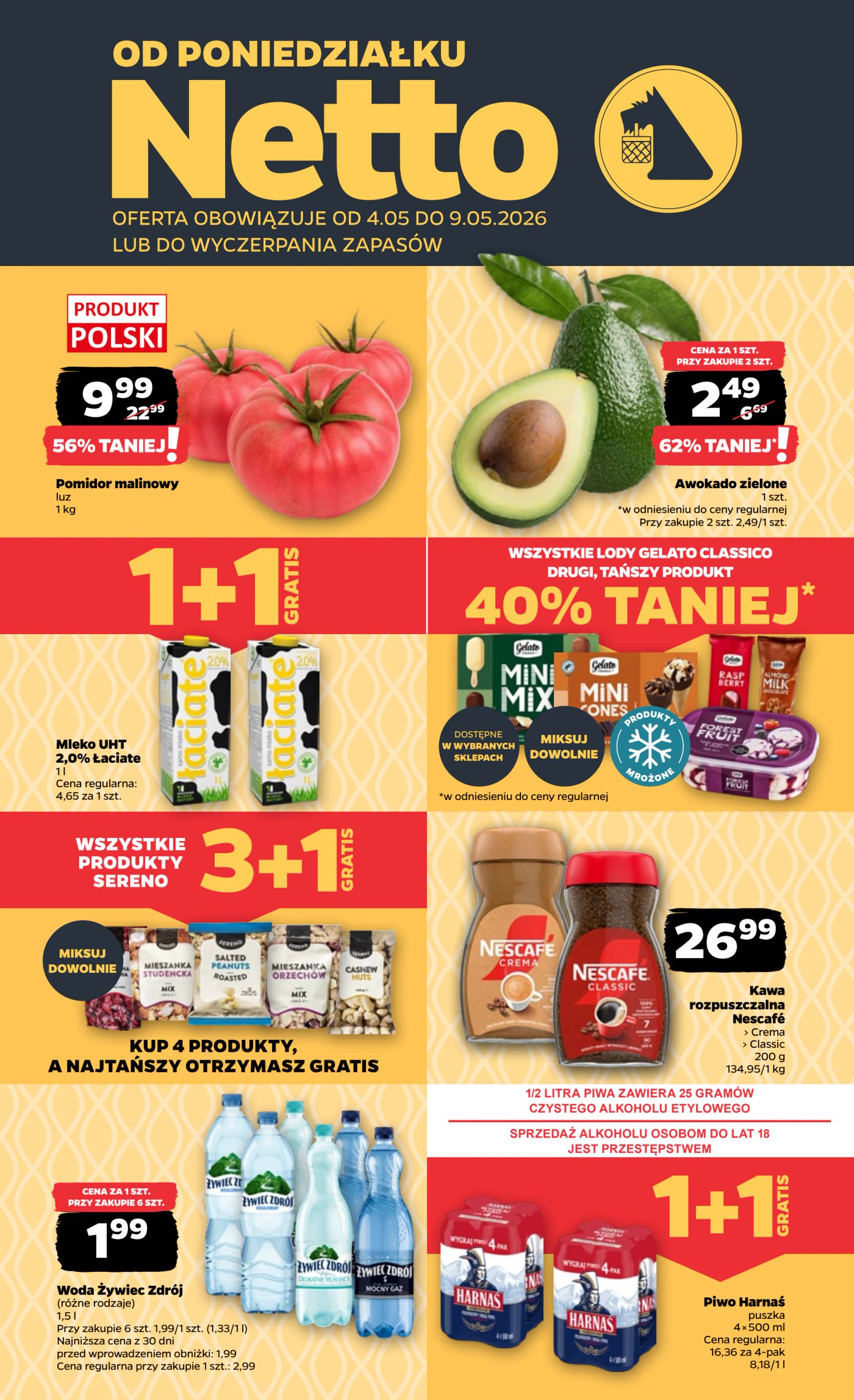 netto - Nowa gazetka Netto - Food ważna od 04.05.2026 do 09.05.2026 - page: 1
