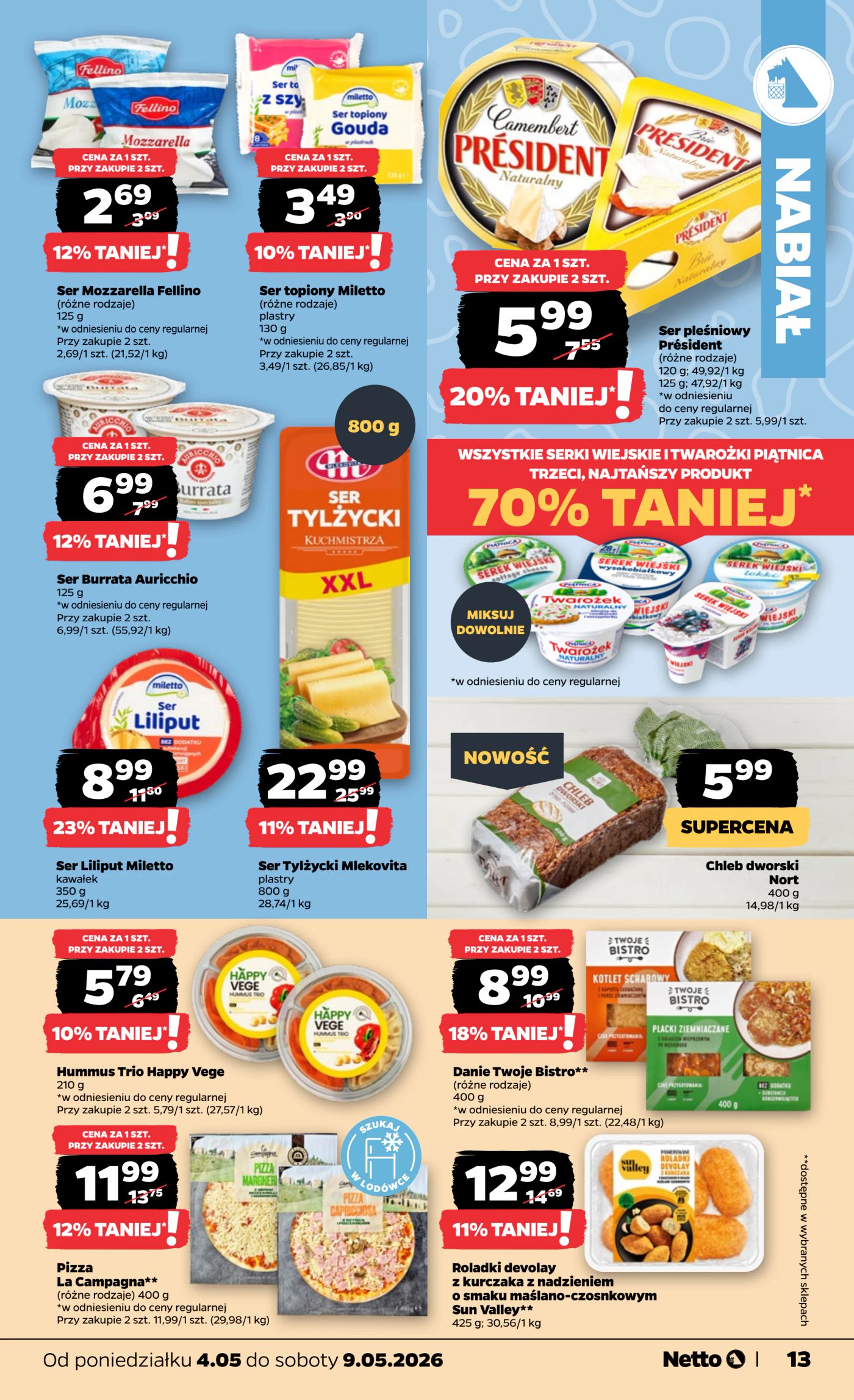 netto - Nowa gazetka Netto - Food ważna od 04.05.2026 do 09.05.2026 - page: 13