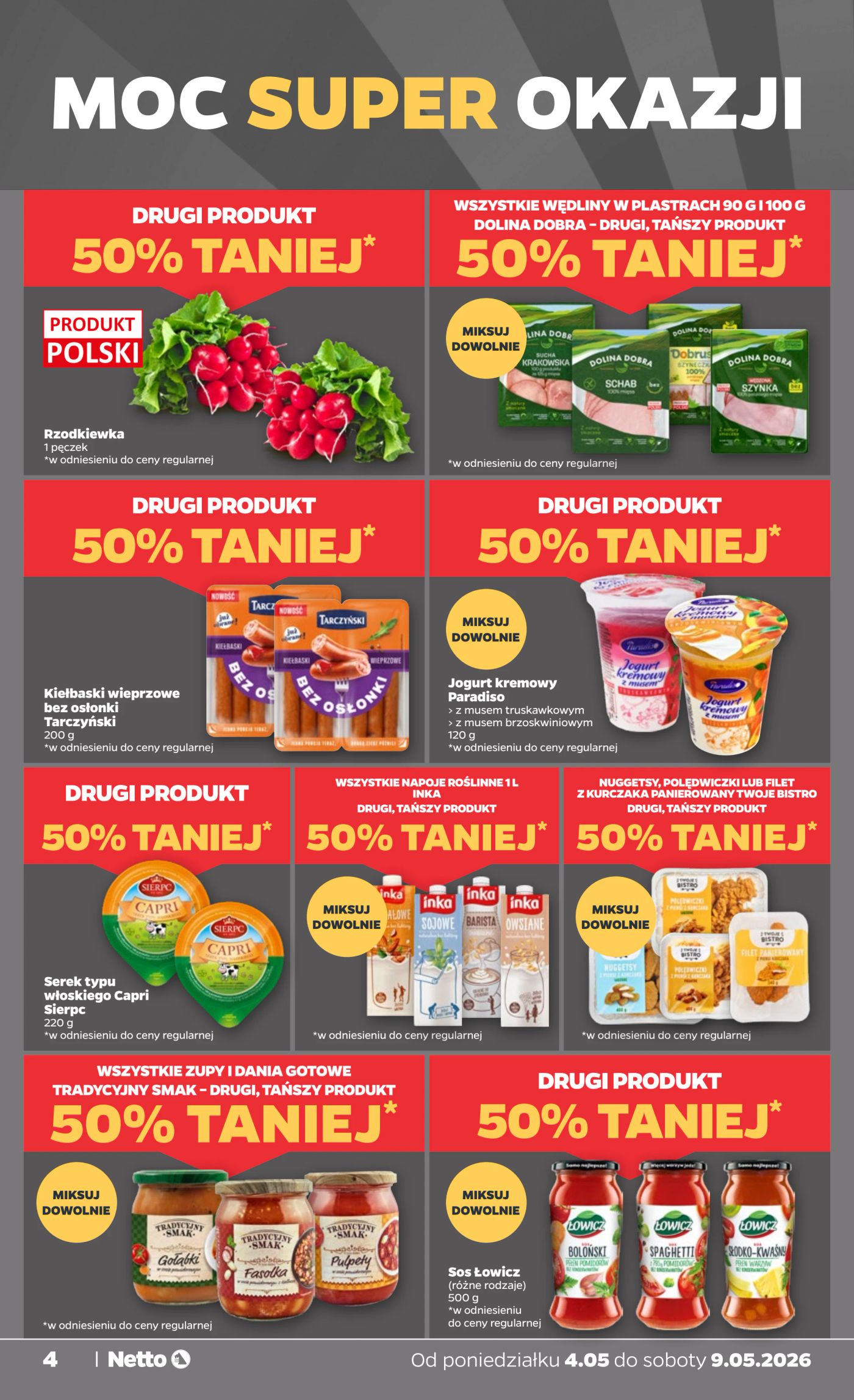 netto - Nowa gazetka Netto - Food ważna od 04.05.2026 do 09.05.2026 - page: 4