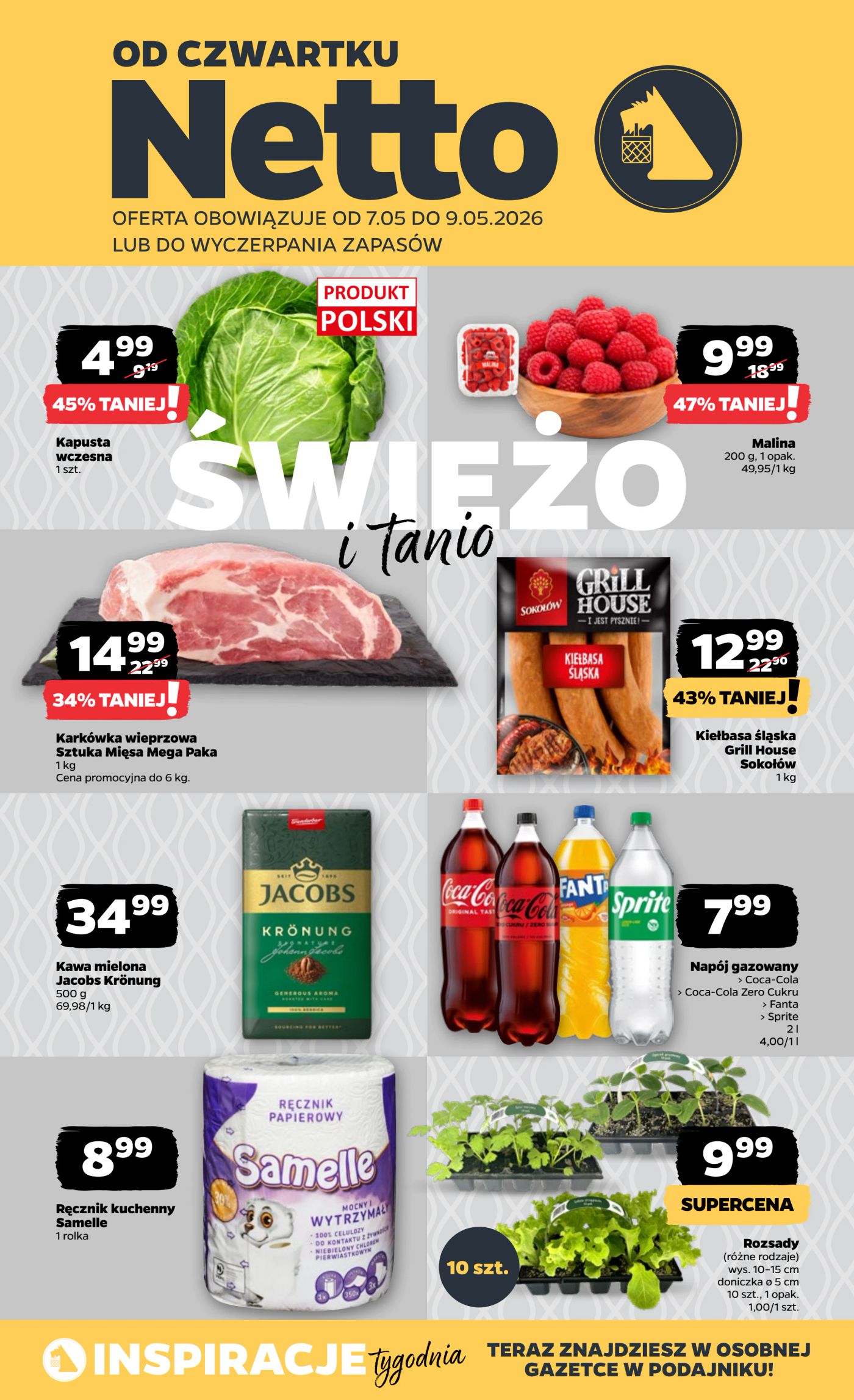 netto - Nowa gazetka Netto - Food ważna od 07.05.2026 do 09.05.2026