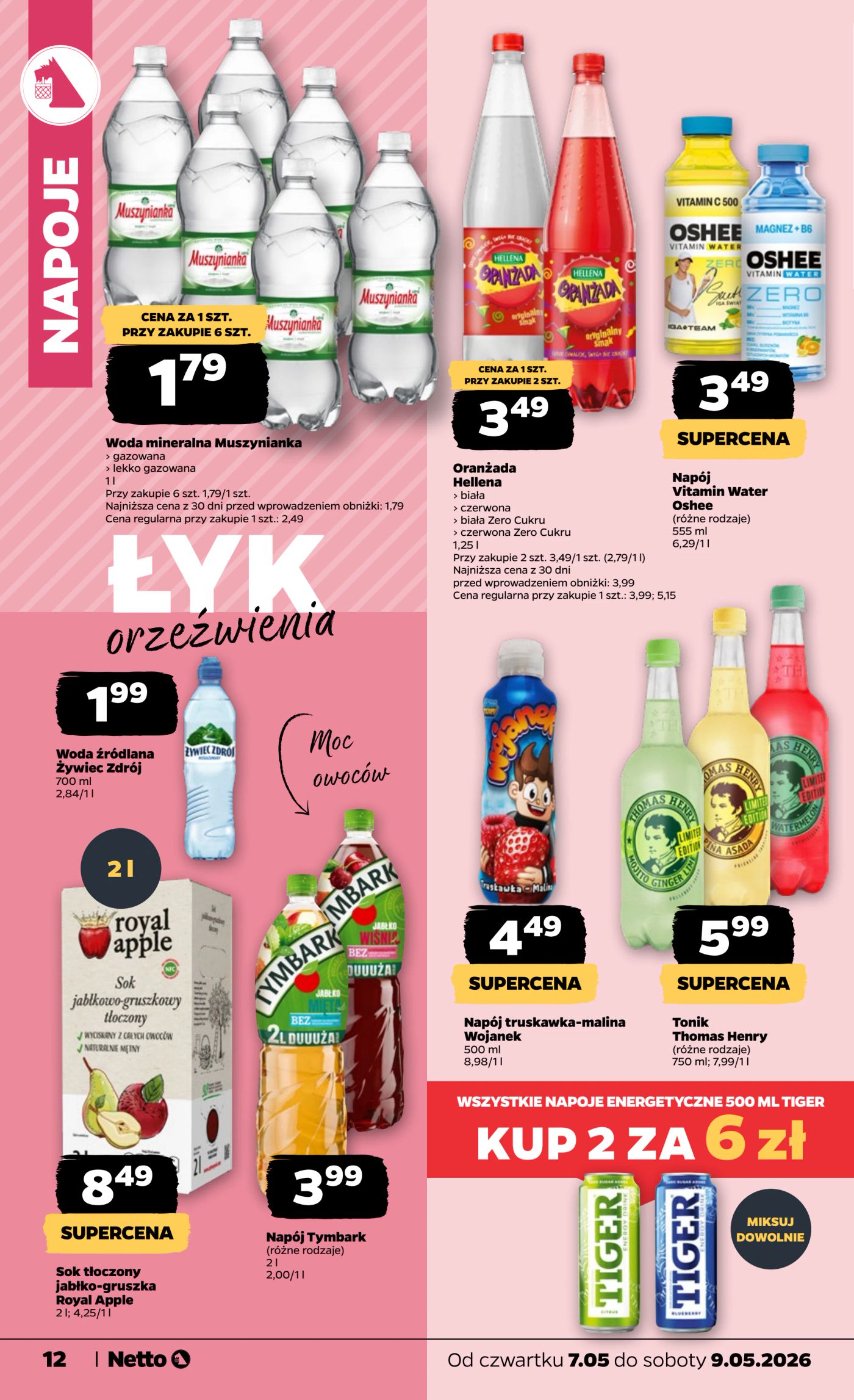 netto - Nowa gazetka Netto - Food ważna od 07.05.2026 do 09.05.2026 - page: 12