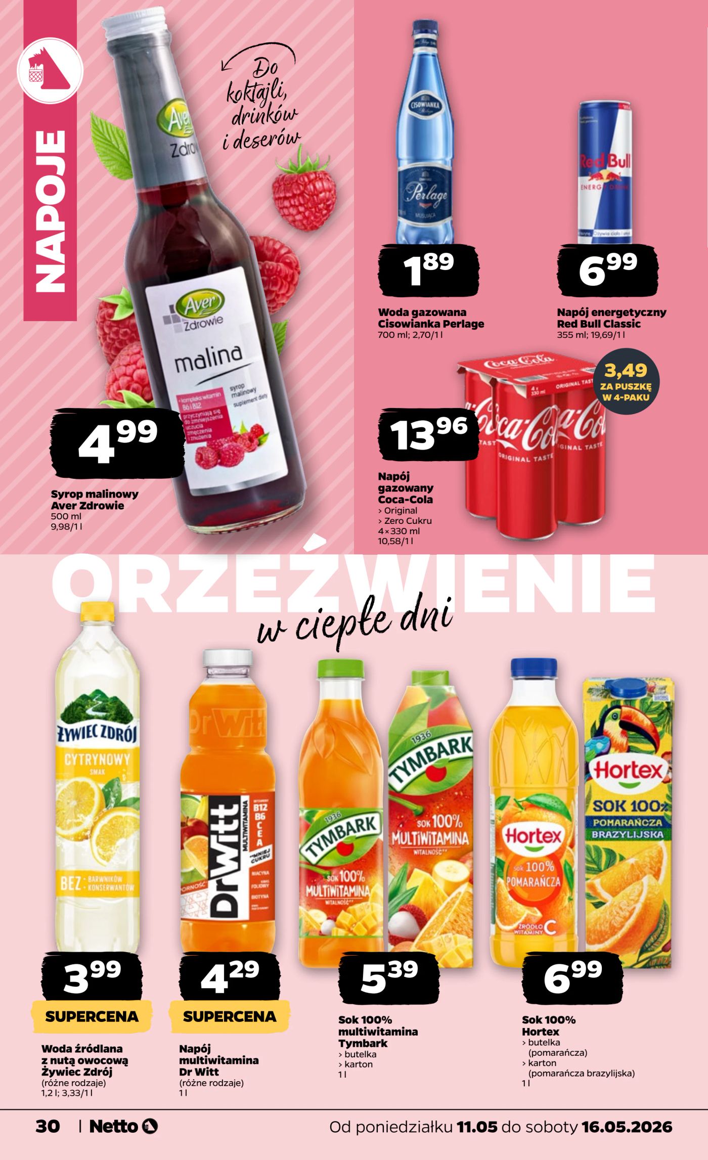 netto - Nowa gazetka Netto - Food ważna od 11.05.2026 do 16.05.2026 - page: 30