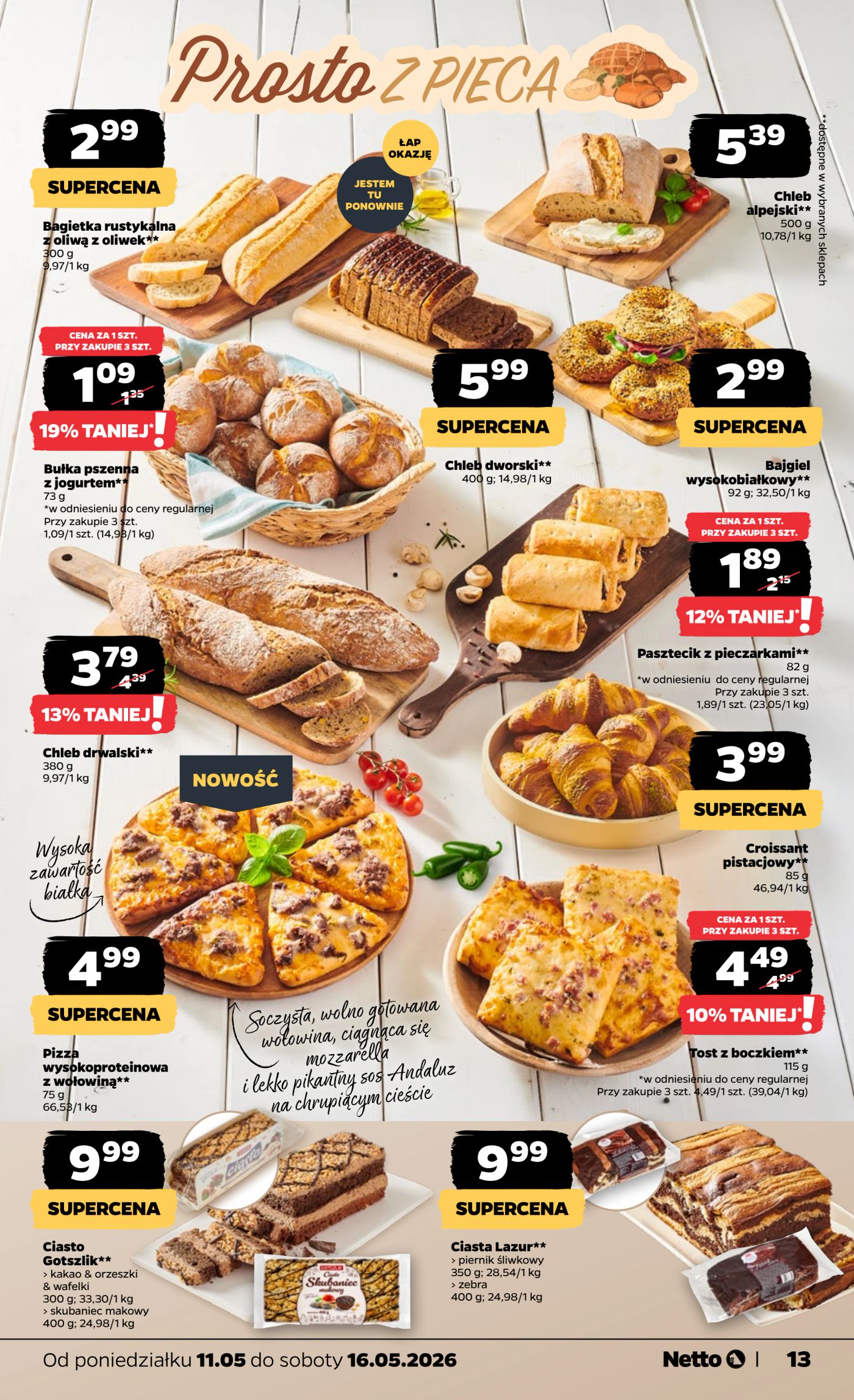 netto - Nowa gazetka Netto - Food ważna od 11.05.2026 do 16.05.2026 - page: 13