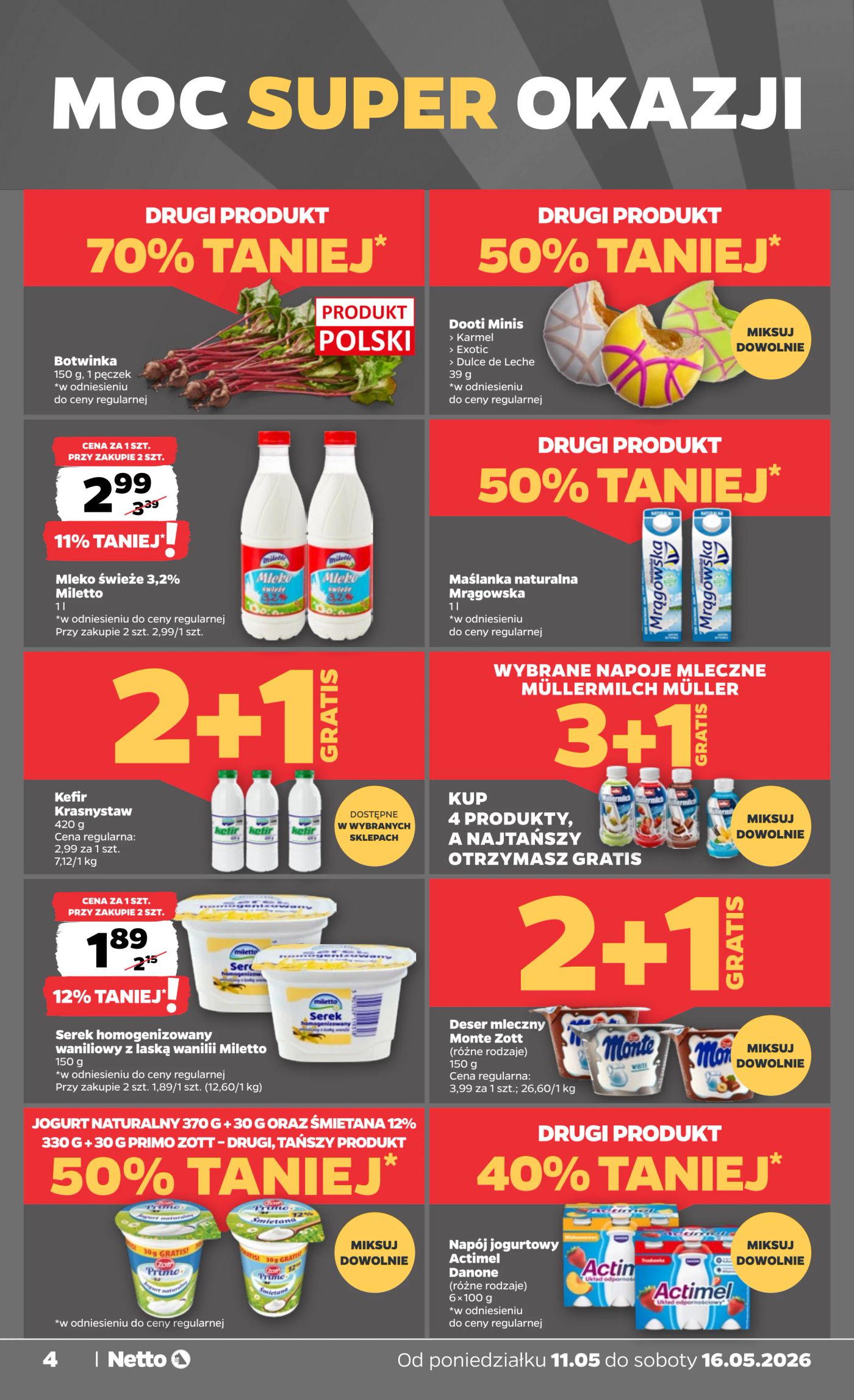netto - Nowa gazetka Netto - Food ważna od 11.05.2026 do 16.05.2026 - page: 4