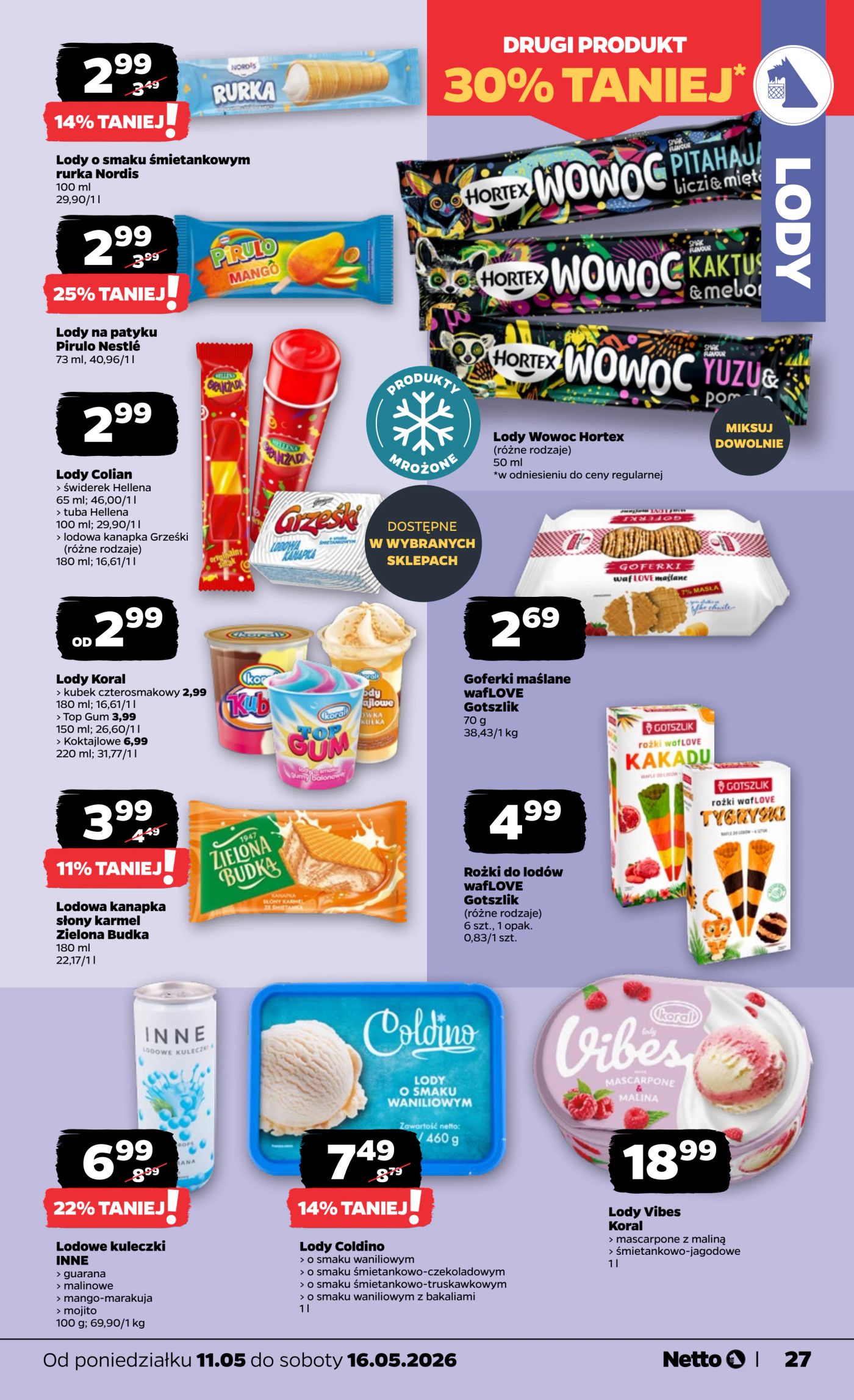 netto - Nowa gazetka Netto - Food ważna od 11.05.2026 do 16.05.2026 - page: 27