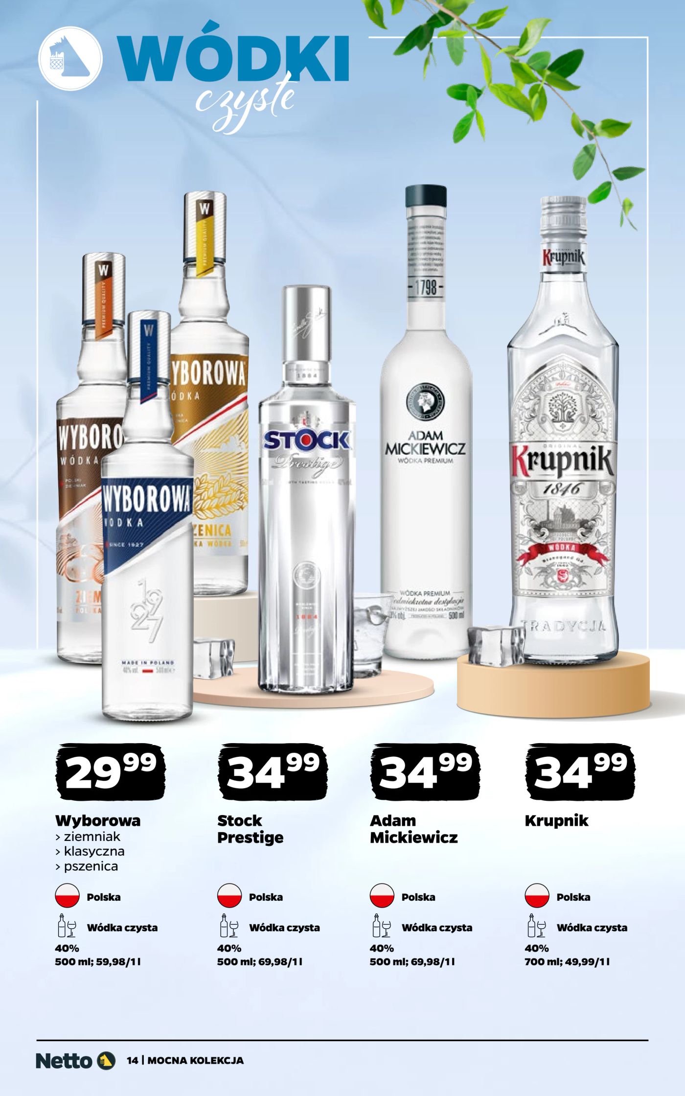 netto - Aktualna gazetka Netto - Mocne alkohole ważna od 11.05.2026 do 23.05.2026 - page: 14
