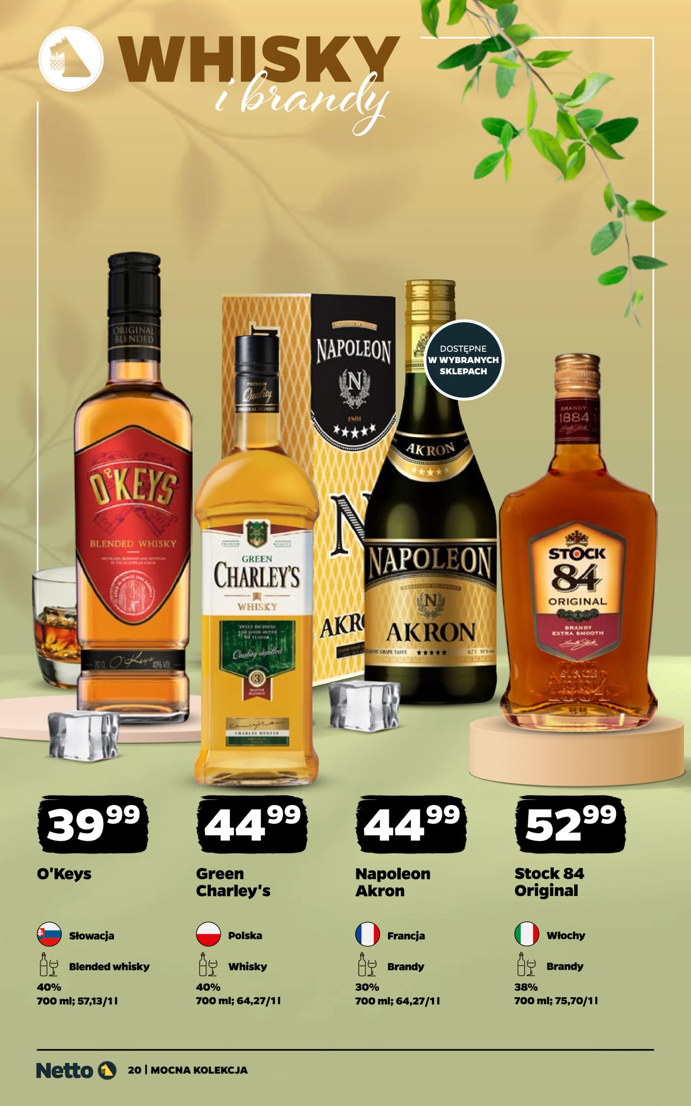 netto - Aktualna gazetka Netto - Mocne alkohole ważna od 11.05.2026 do 23.05.2026 - page: 20