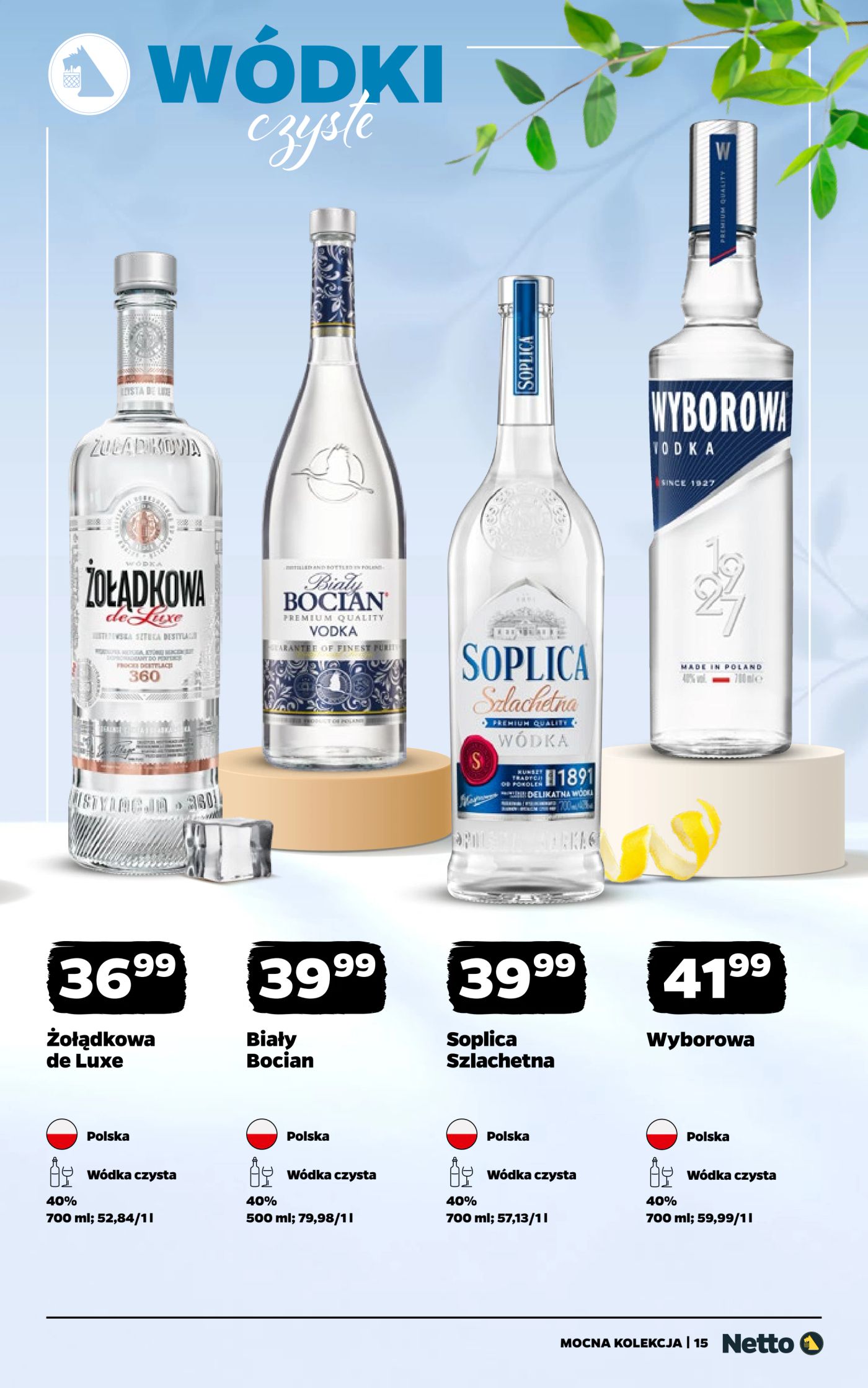 netto - Aktualna gazetka Netto - Mocne alkohole ważna od 11.05.2026 do 23.05.2026 - page: 15