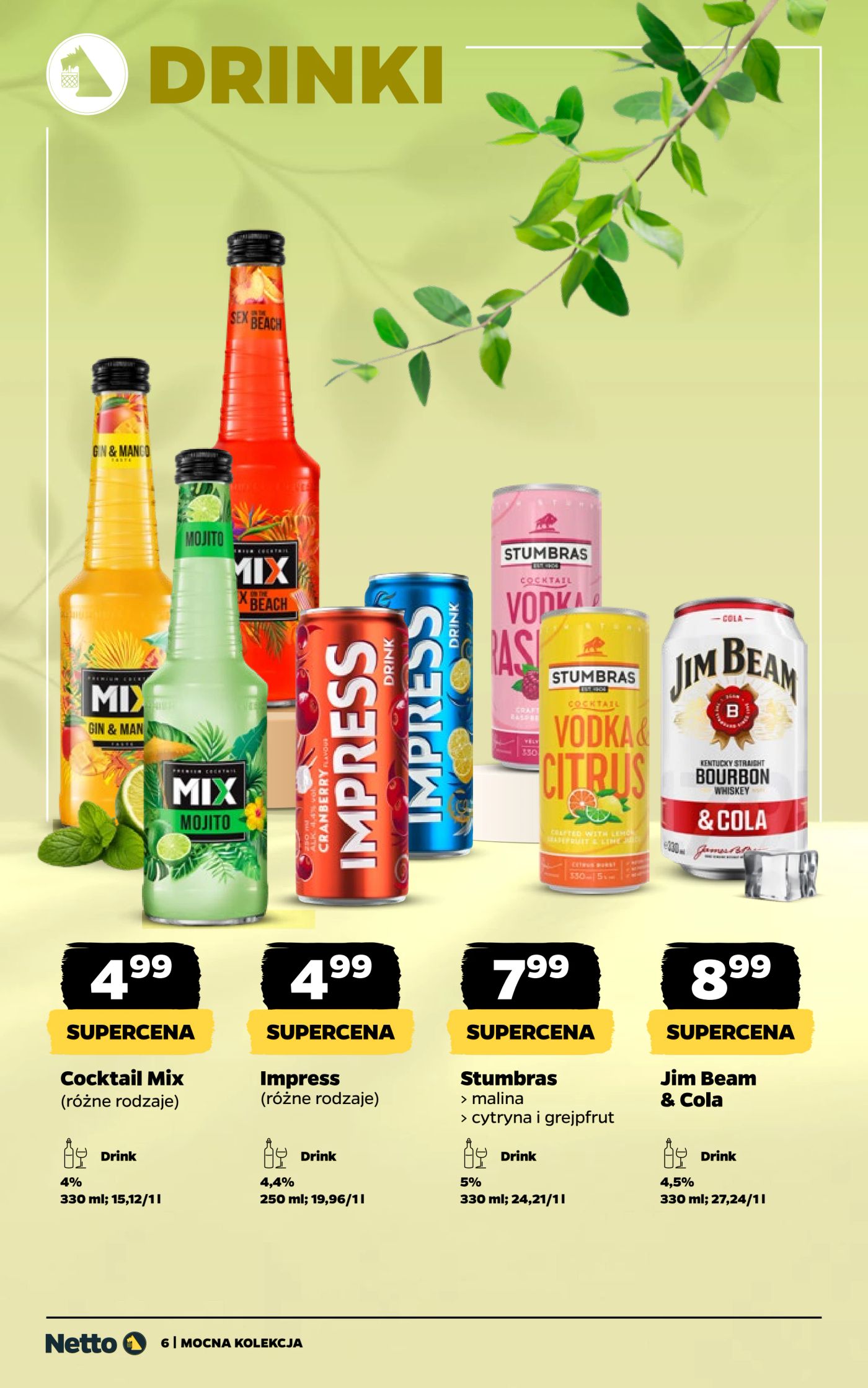 netto - Aktualna gazetka Netto - Mocne alkohole ważna od 11.05.2026 do 23.05.2026 - page: 6