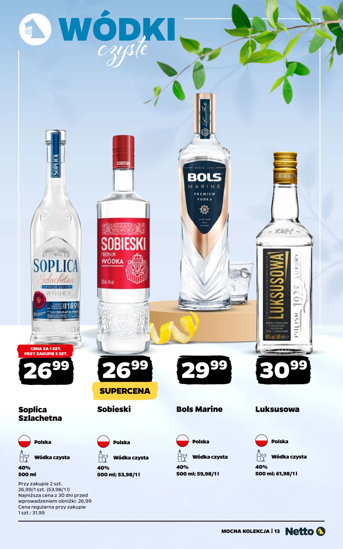 netto - Aktualna gazetka Netto - Mocne alkohole ważna od 11.05.2026 do 23.05.2026 - page: 13