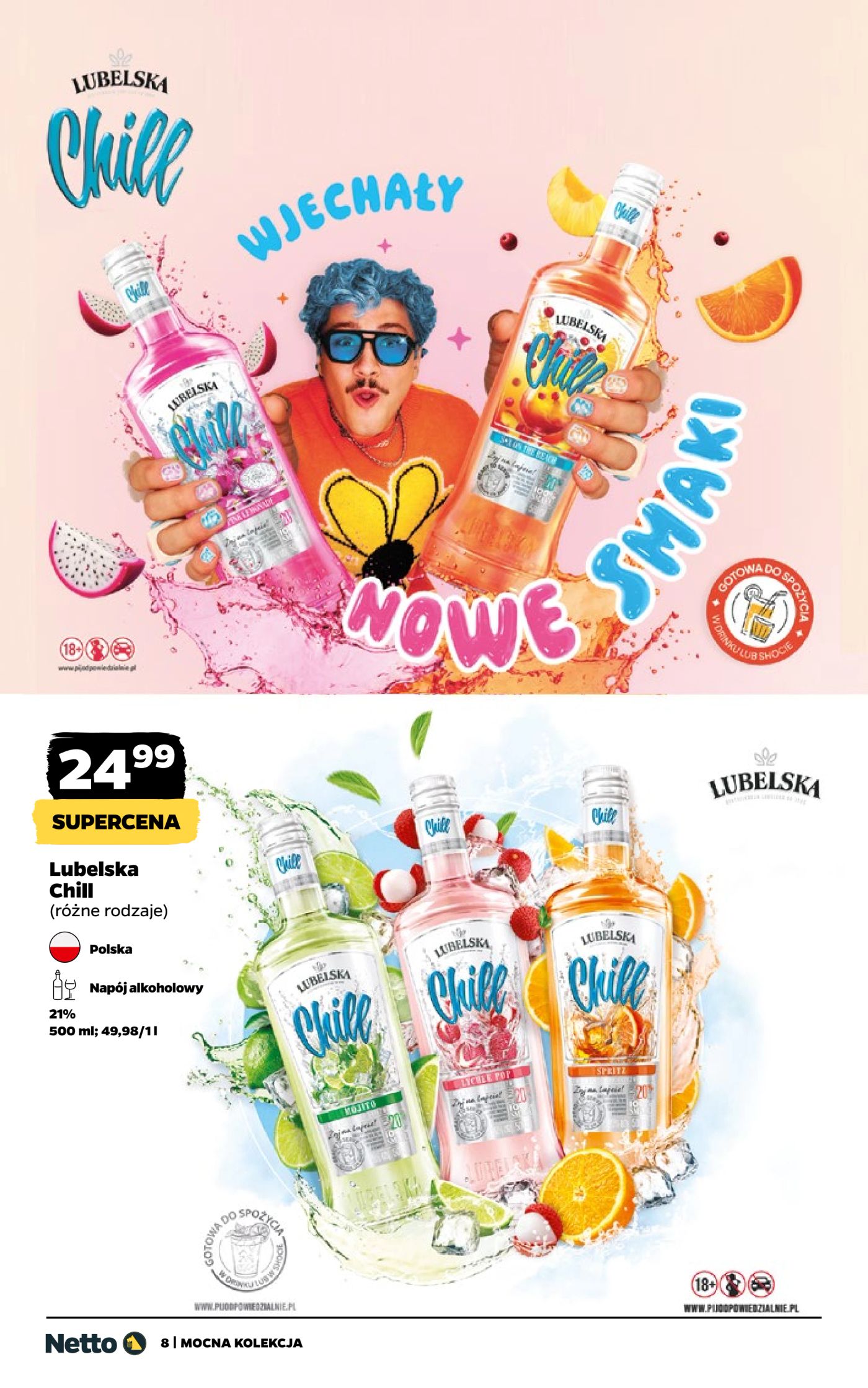 netto - Aktualna gazetka Netto - Mocne alkohole ważna od 11.05.2026 do 23.05.2026 - page: 8