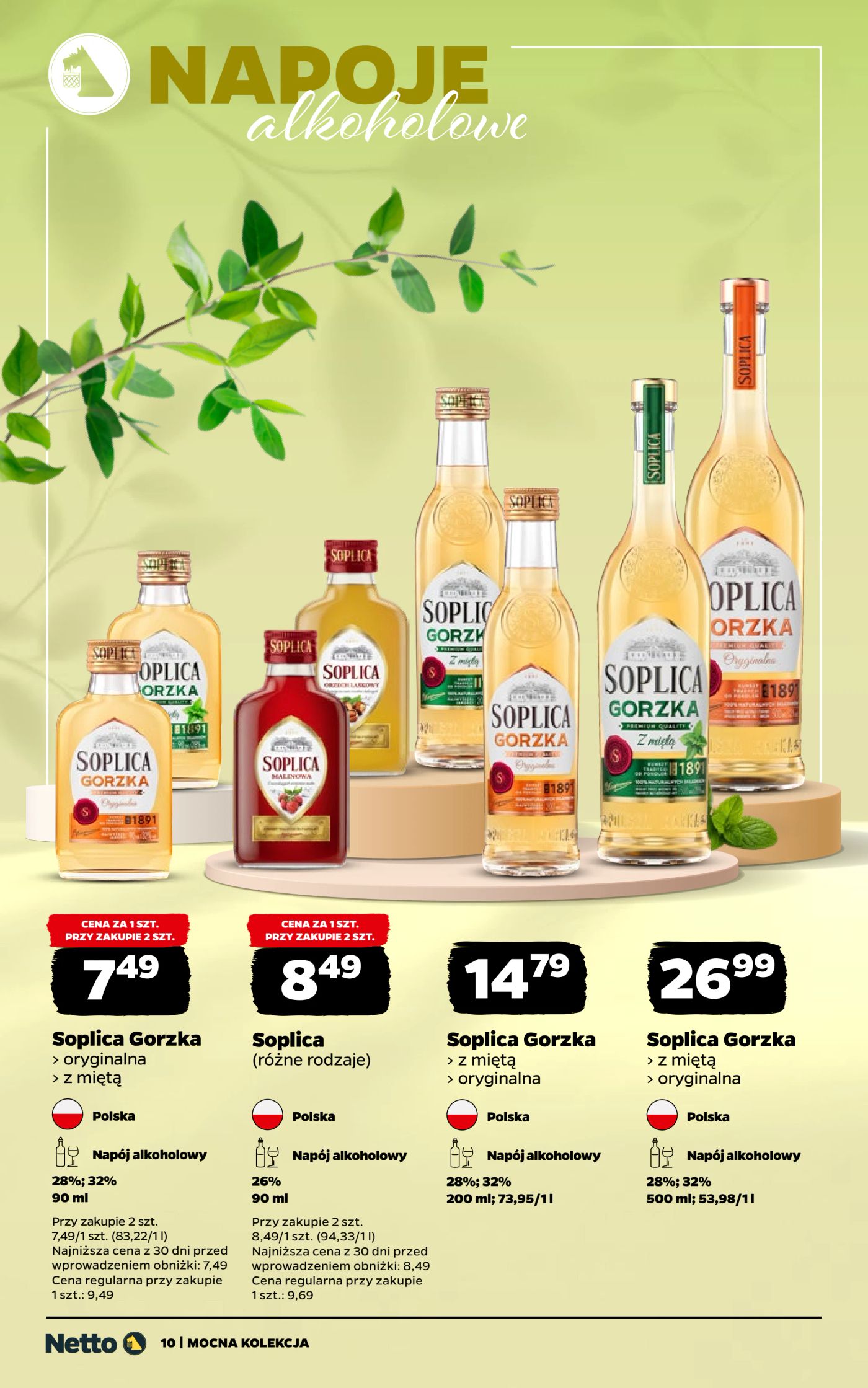 netto - Aktualna gazetka Netto - Mocne alkohole ważna od 11.05.2026 do 23.05.2026 - page: 10