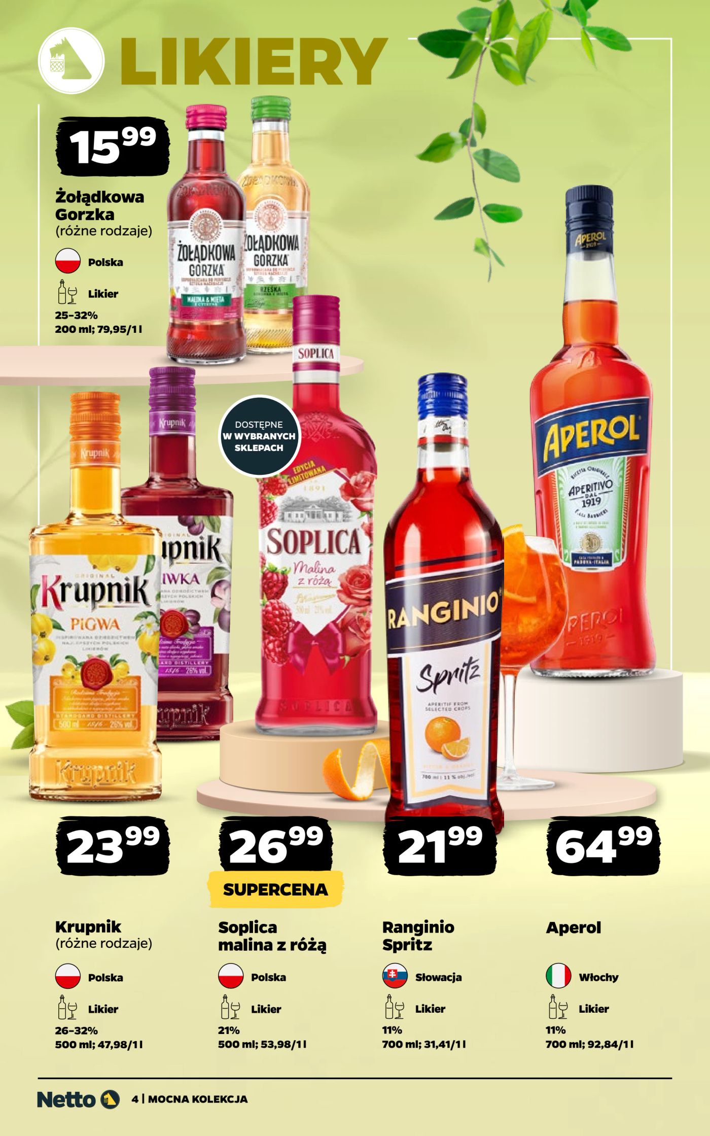 netto - Aktualna gazetka Netto - Mocne alkohole ważna od 11.05.2026 do 23.05.2026 - page: 4