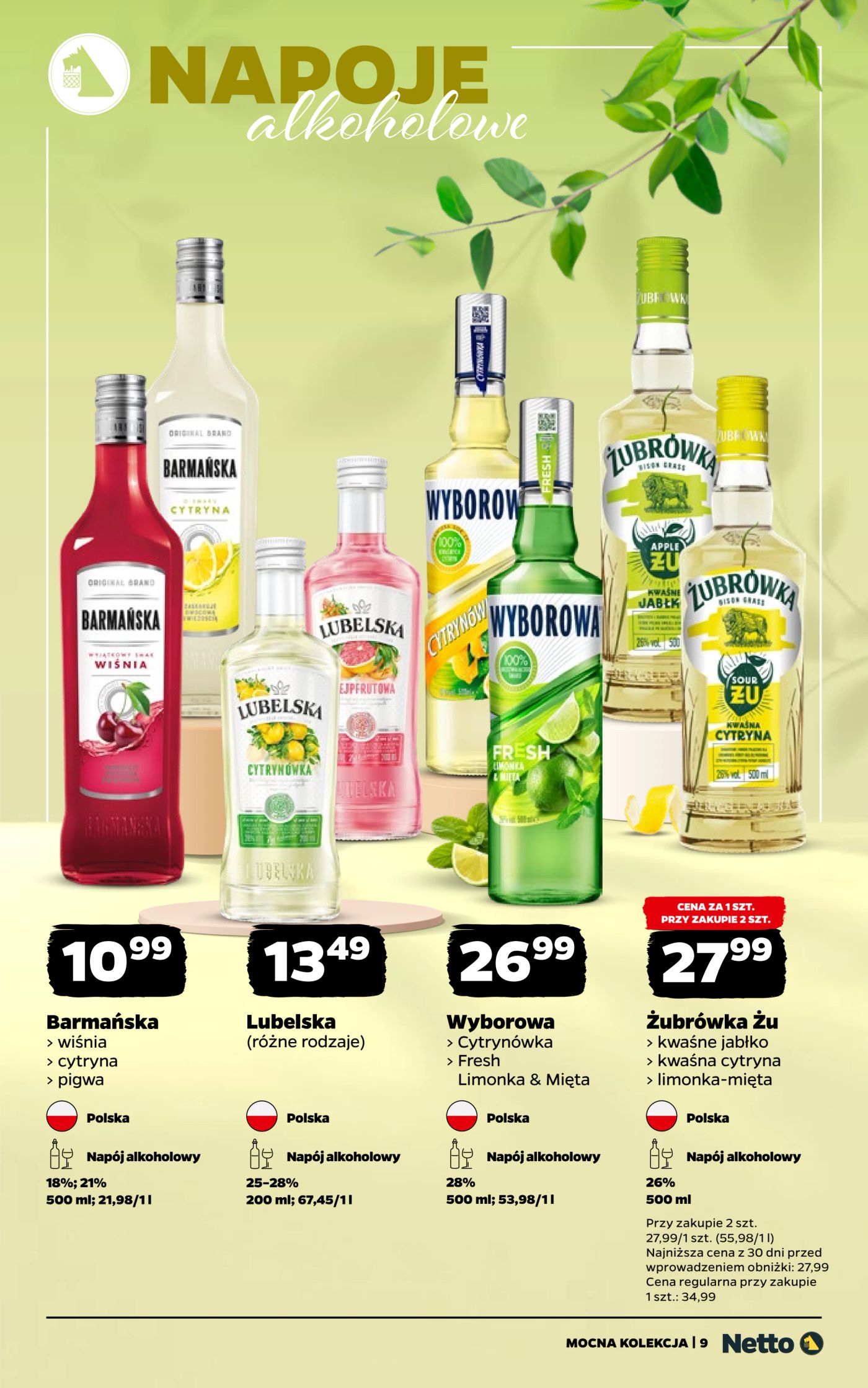 netto - Aktualna gazetka Netto - Mocne alkohole ważna od 11.05.2026 do 23.05.2026 - page: 9
