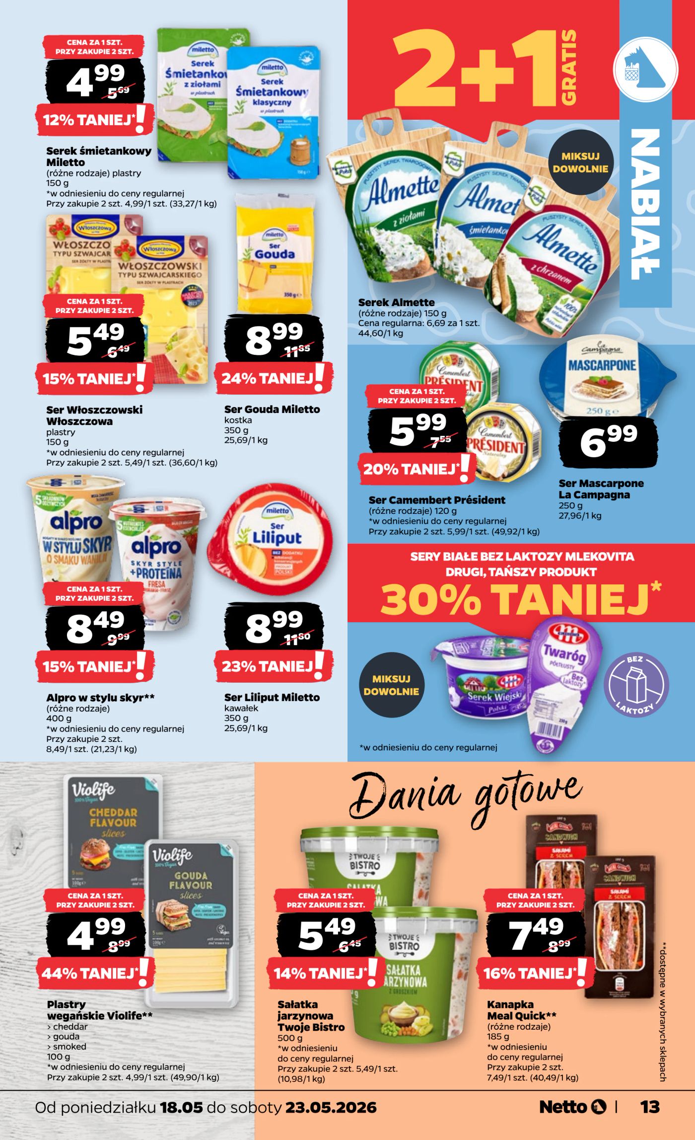 netto - Nowa gazetka Netto - Food ważna od 18.05.2026 do 23.05.2026 - page: 13