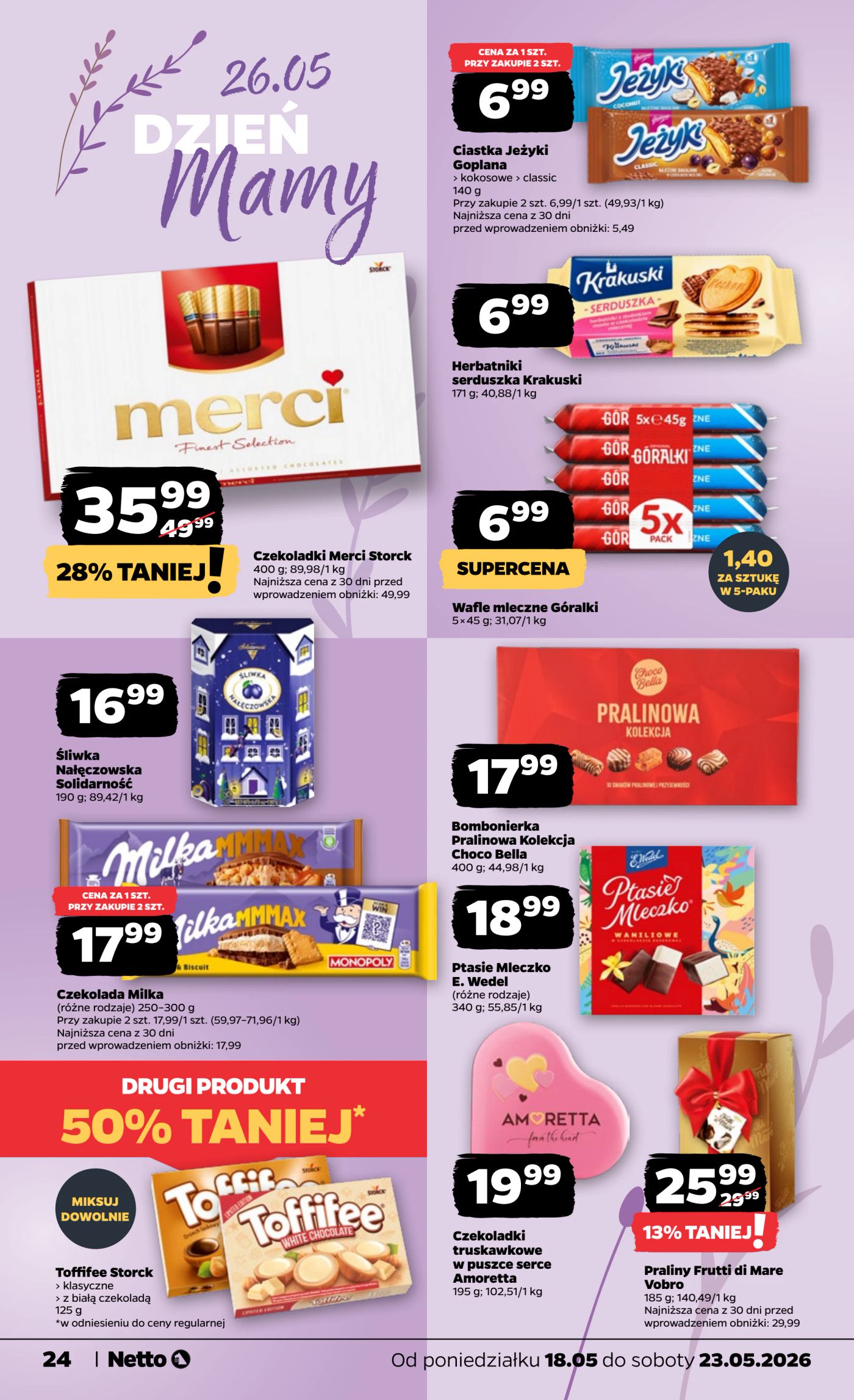 netto - Nowa gazetka Netto - Food ważna od 18.05.2026 do 23.05.2026 - page: 24