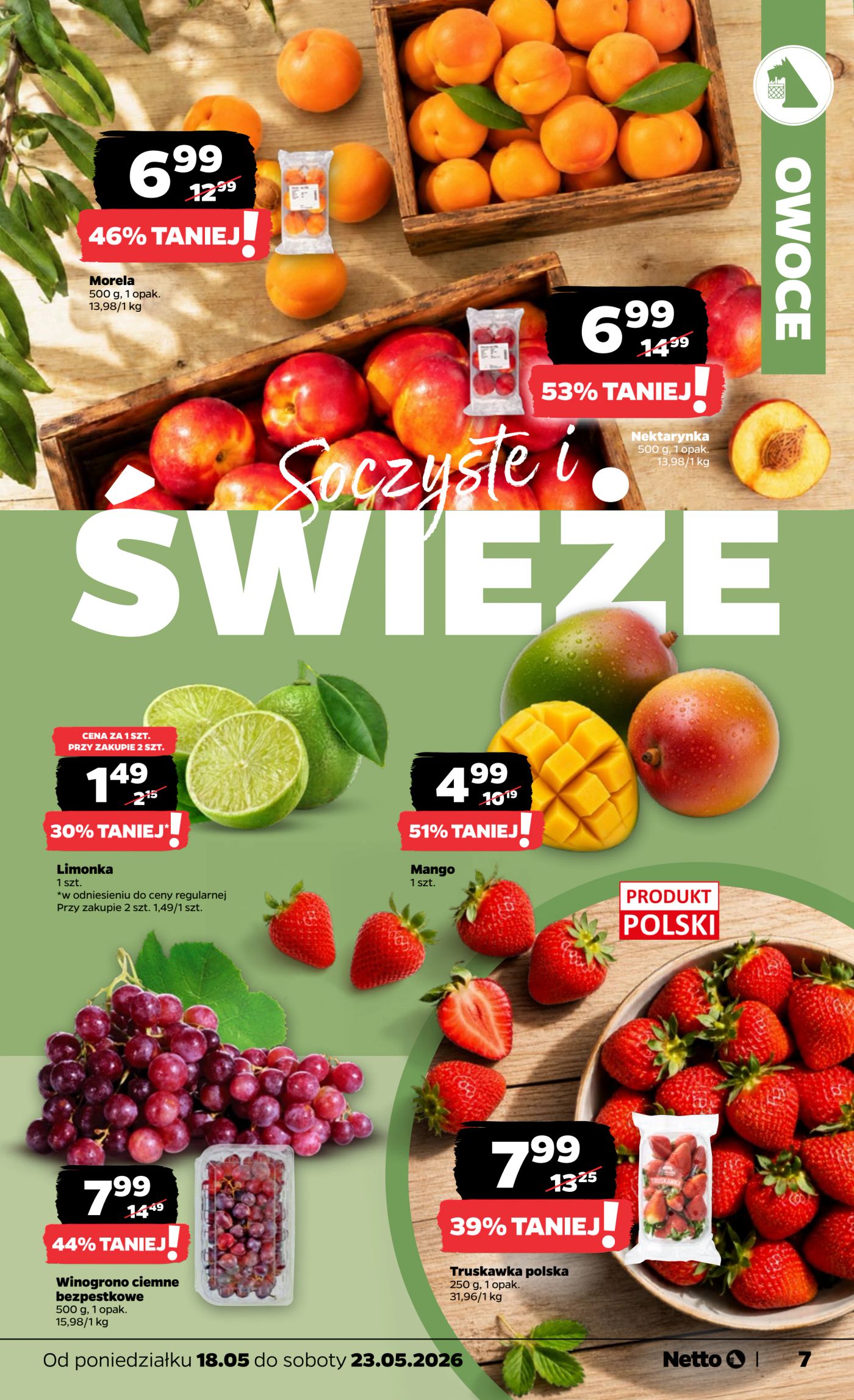 netto - Nowa gazetka Netto - Food ważna od 18.05.2026 do 23.05.2026 - page: 7