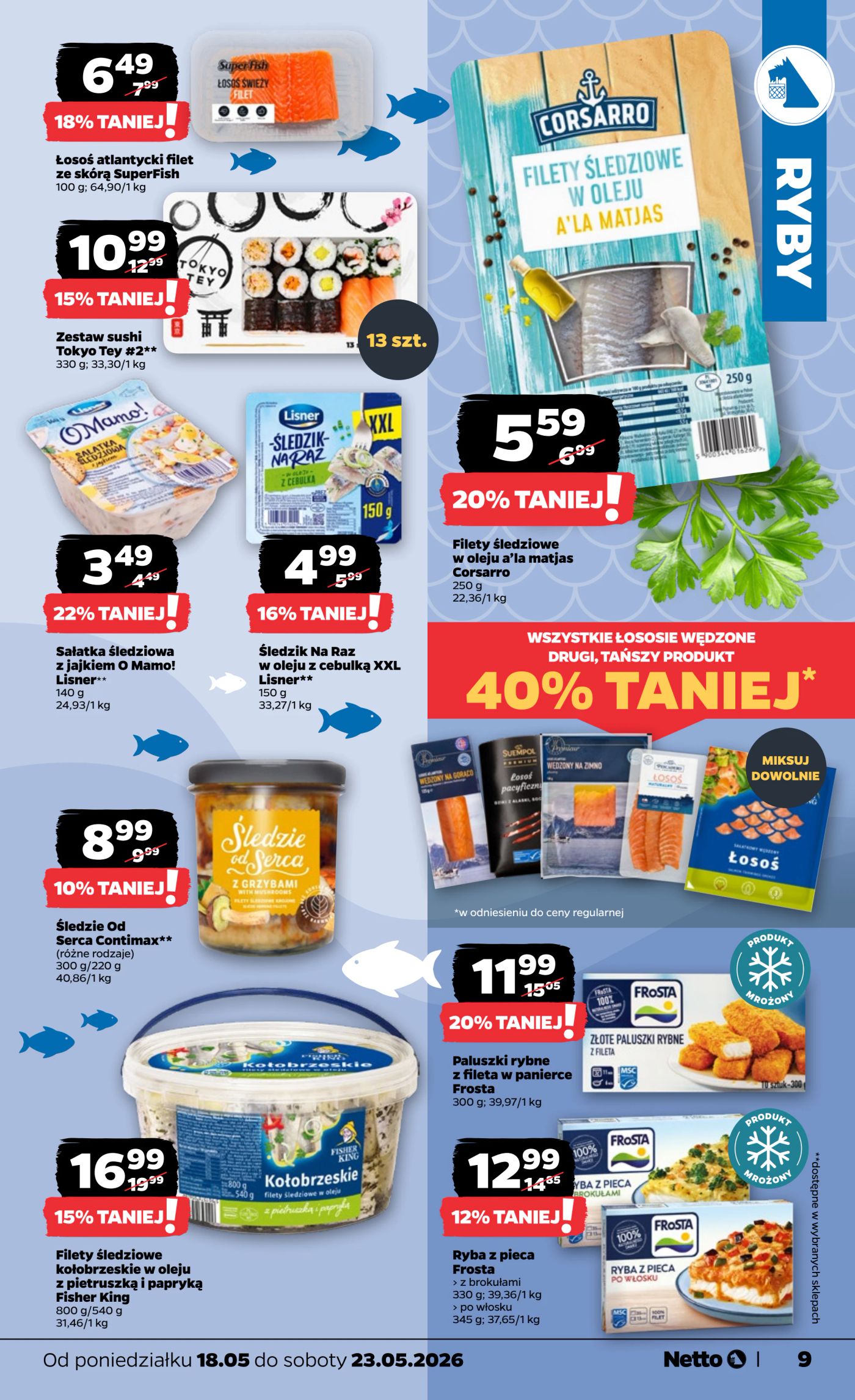 netto - Nowa gazetka Netto - Food ważna od 18.05.2026 do 23.05.2026 - page: 9