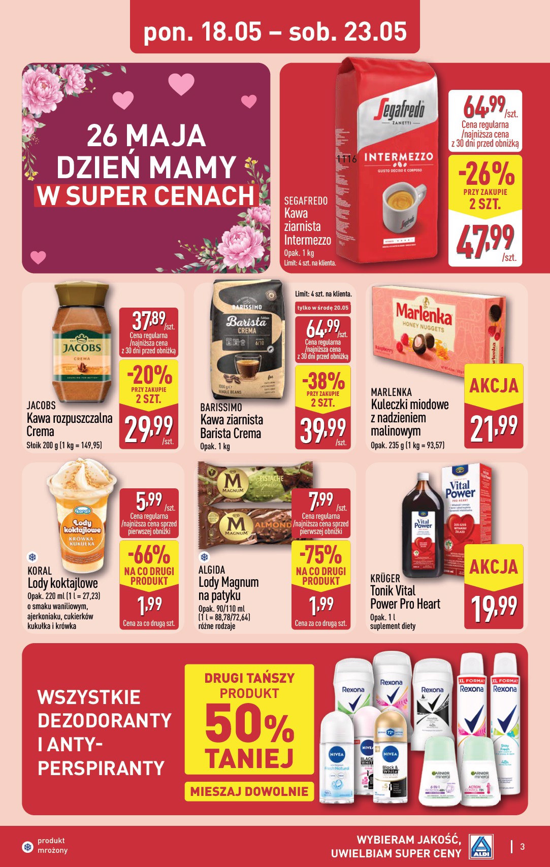 aldi - Nowa gazetka ALDI - Dzień mamy ważna od 18.05.2026 do 23.05.2026 - page: 3