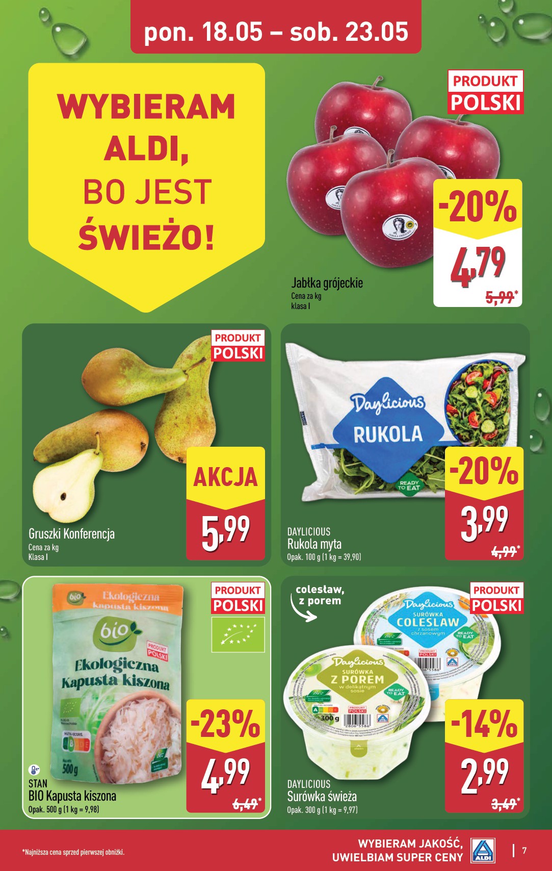 aldi - Nowa gazetka ALDI ważna od 18.05.2026 do 23.05.2026 - page: 7