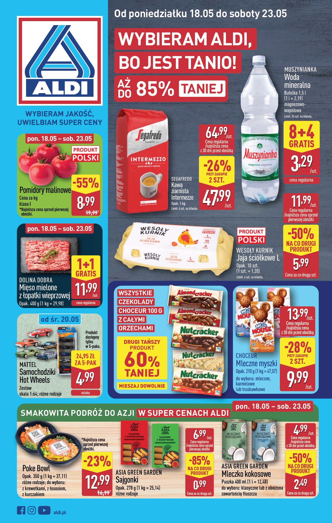 aldi - Nowa gazetka ALDI ważna od 18.05.2026 do 23.05.2026
